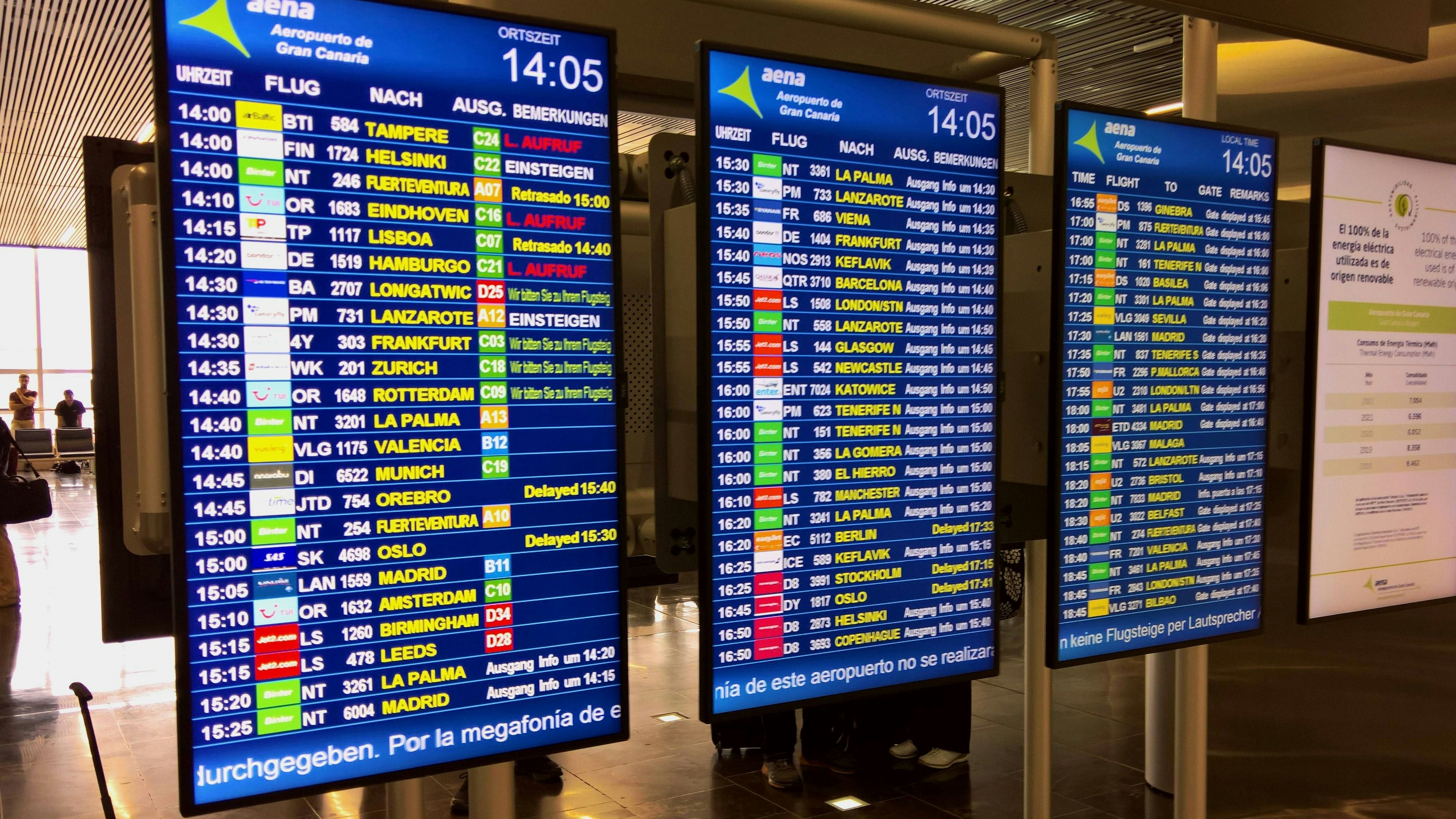 Um den CO2-Ausstoß zu reduzieren, plant Spanien ein Verbot kurzer Inlandsflüge. (Symbolbild)