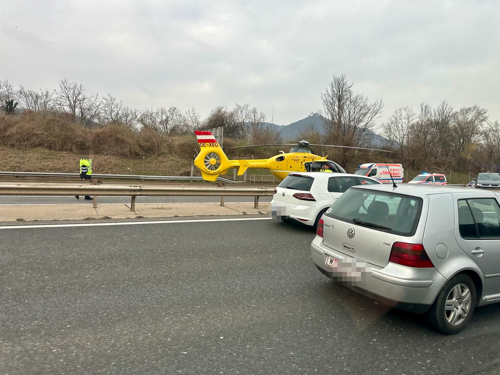 Unfall auf der Autobahn – 6 Kilometer Stau auf A22!