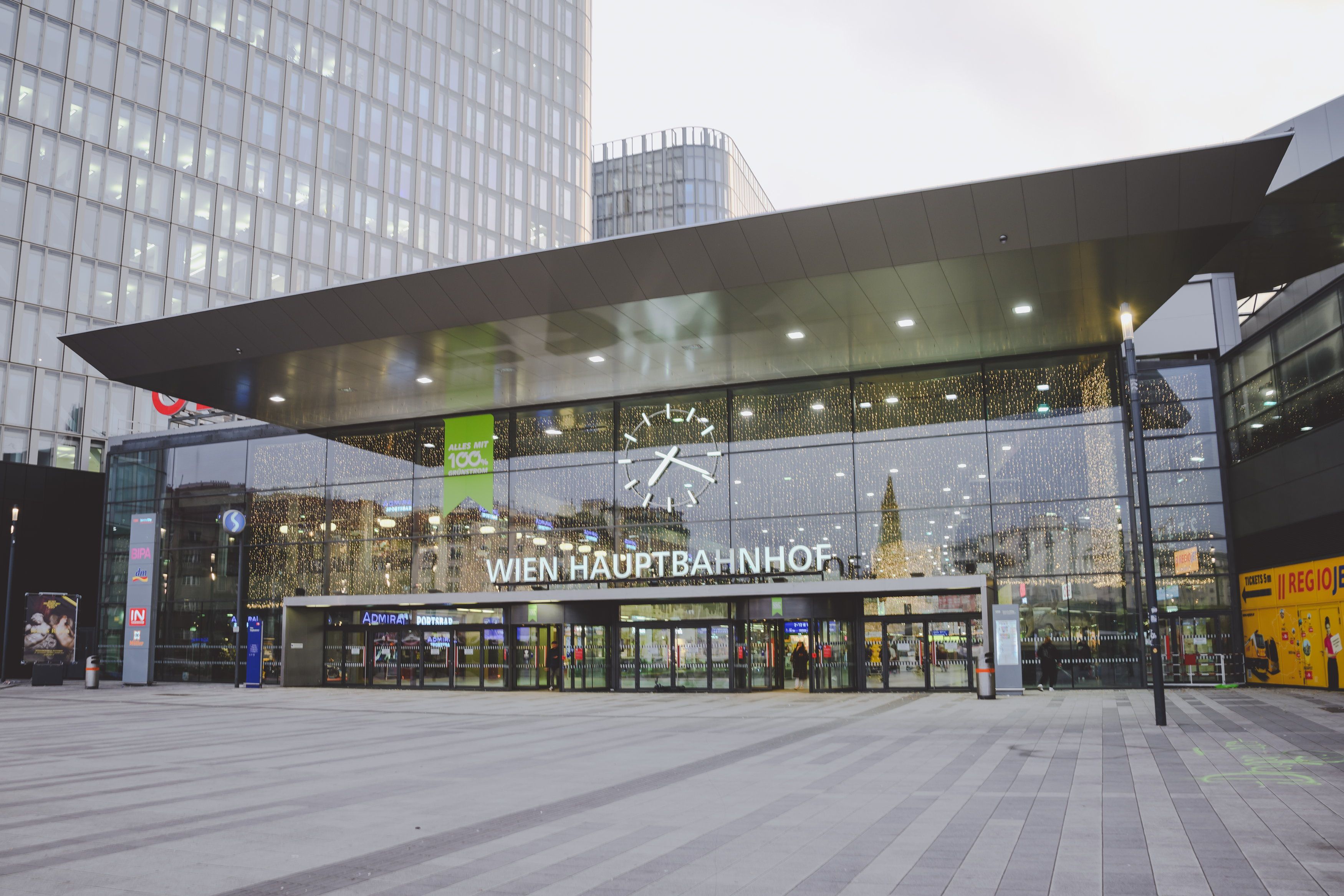 Polizeieinsatz am Freitag zur Mittagszeit in Wien.