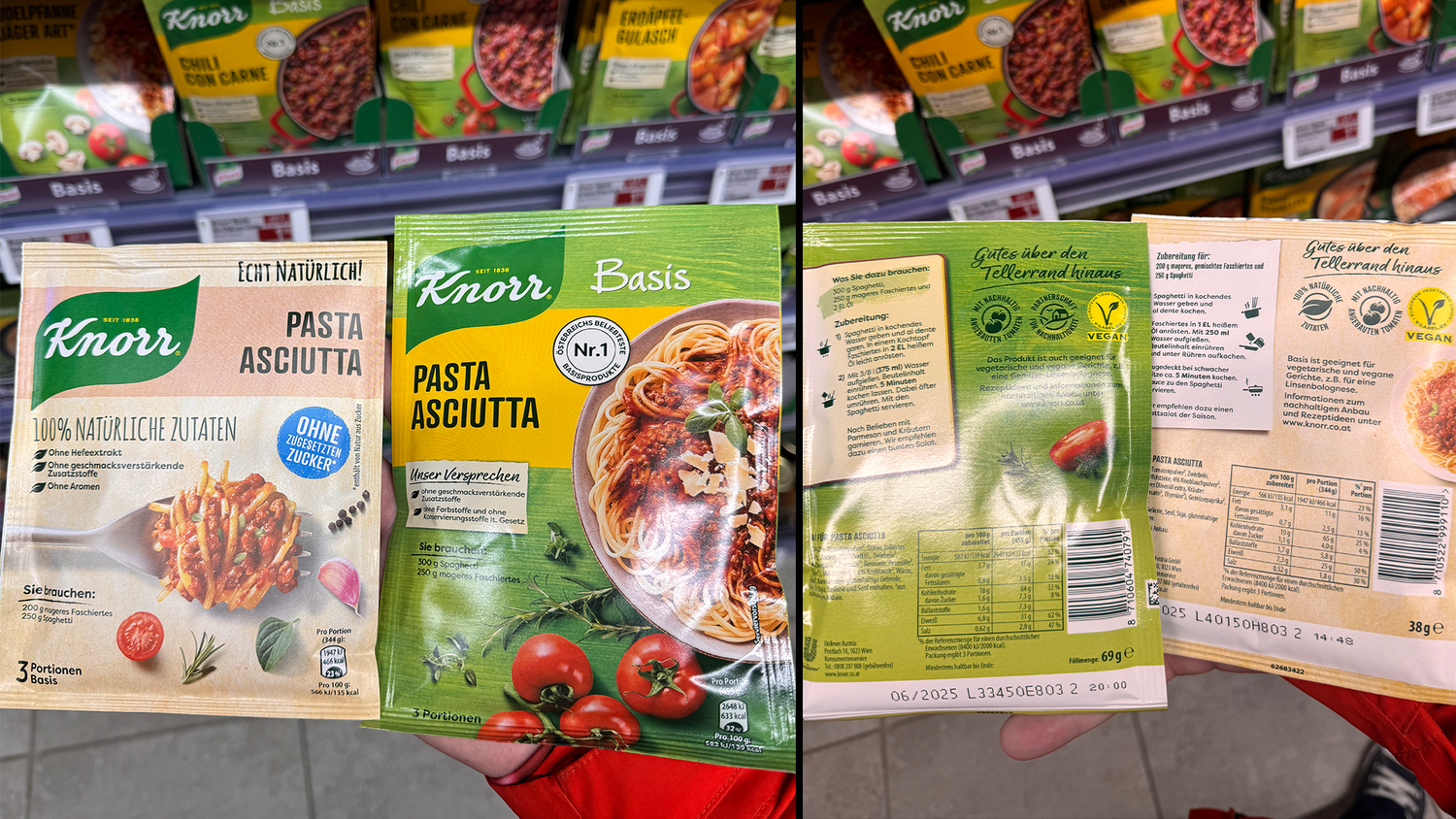 Ein Supermarktkunde kann es kaum glauben. In einem beliebten Supermarkt Produkt ist jetzt viel weniger drinnen. Doch das ist noch lange nicht alles...
