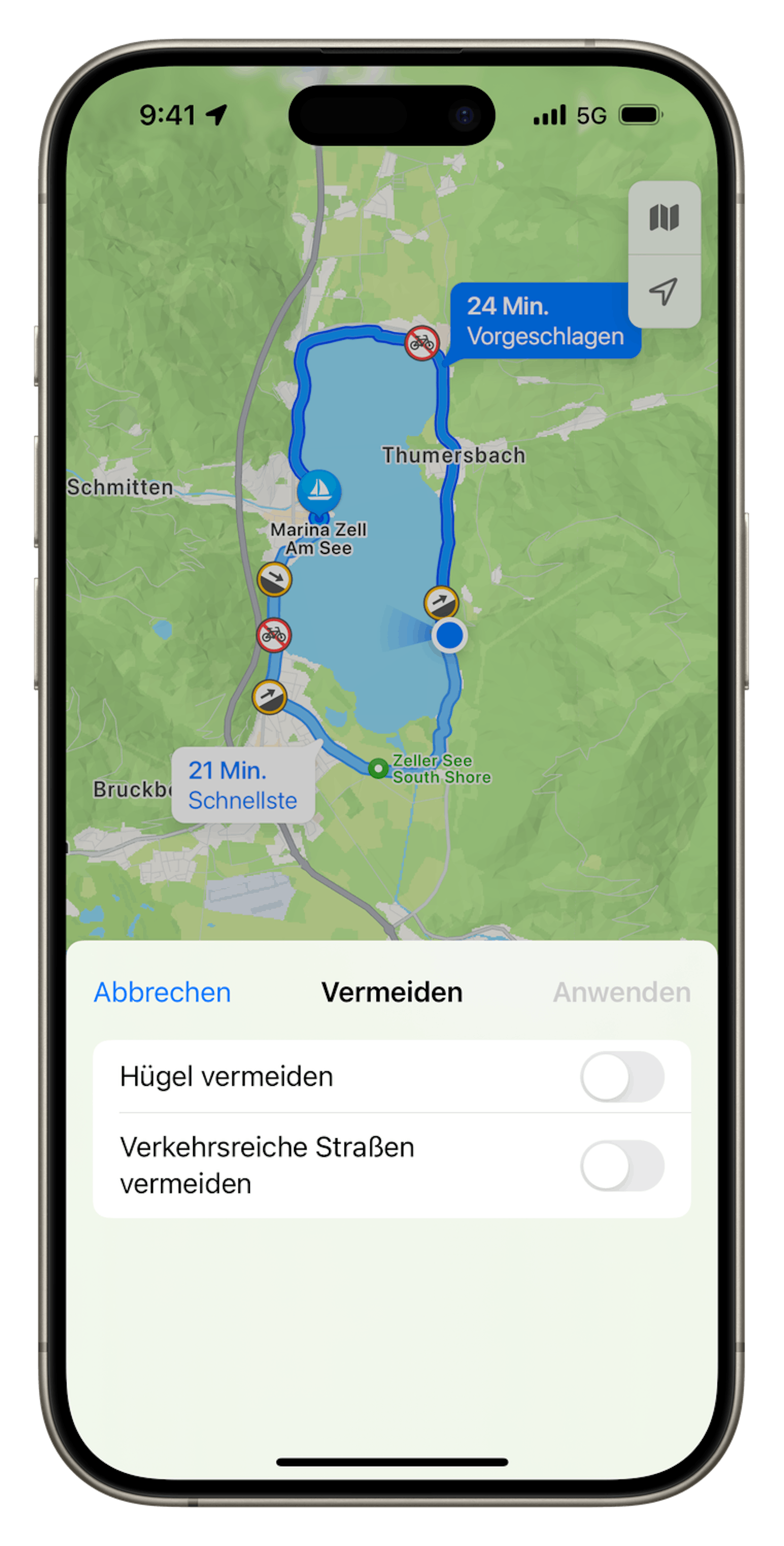 Eine Neuerung bei Apple-Karten dürfte Fahrradfahrer in Österreich freuen. In "Apple Maps" können Radler ab sofort zahlreiche neue Funktionen nutzen, ...