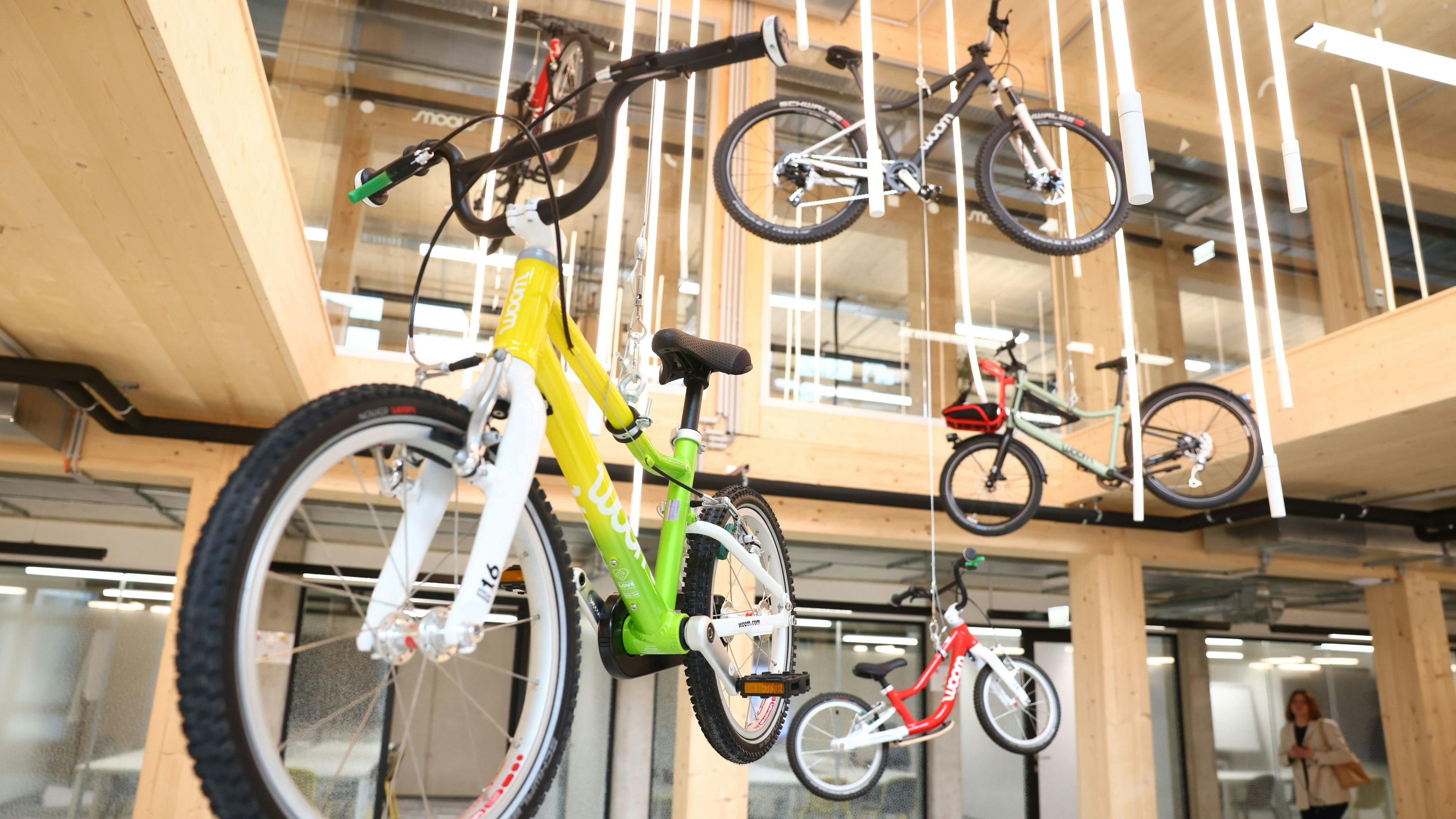 woom-Fahrräder sind nicht günstig, aber heiß begehrt. 