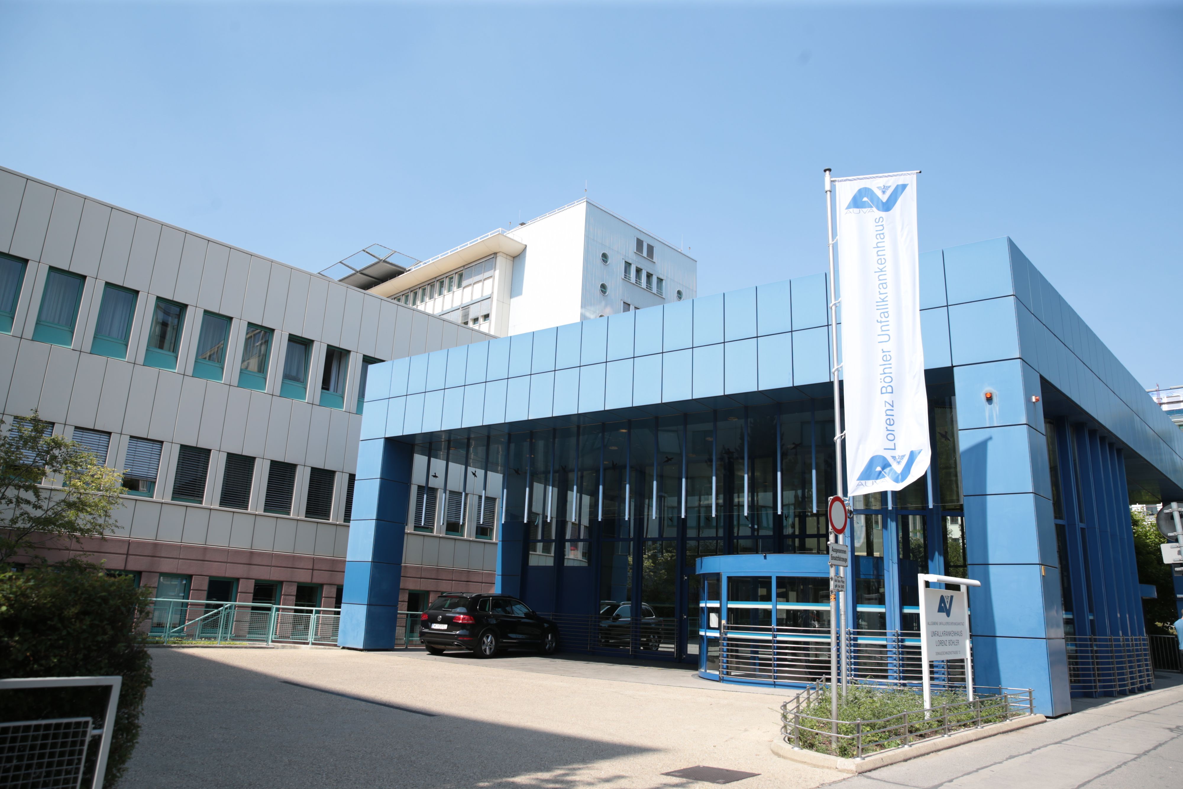 Das Lorenz-Böhler-Spital wird teilweise wieder geöffnet.