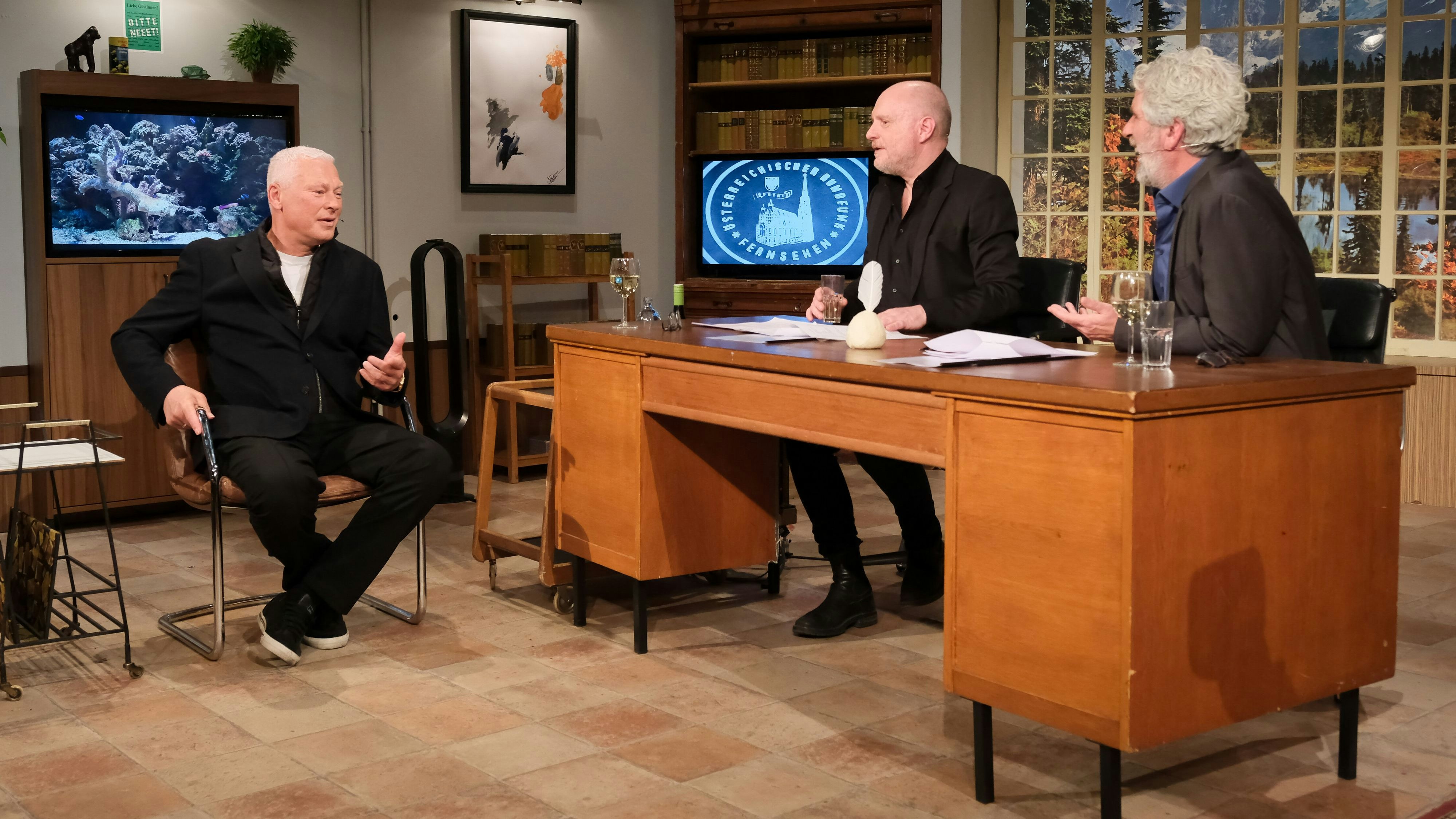 ÖFB-Rekordtorschütze Toni Polster bei "Willkommen Österreich". 