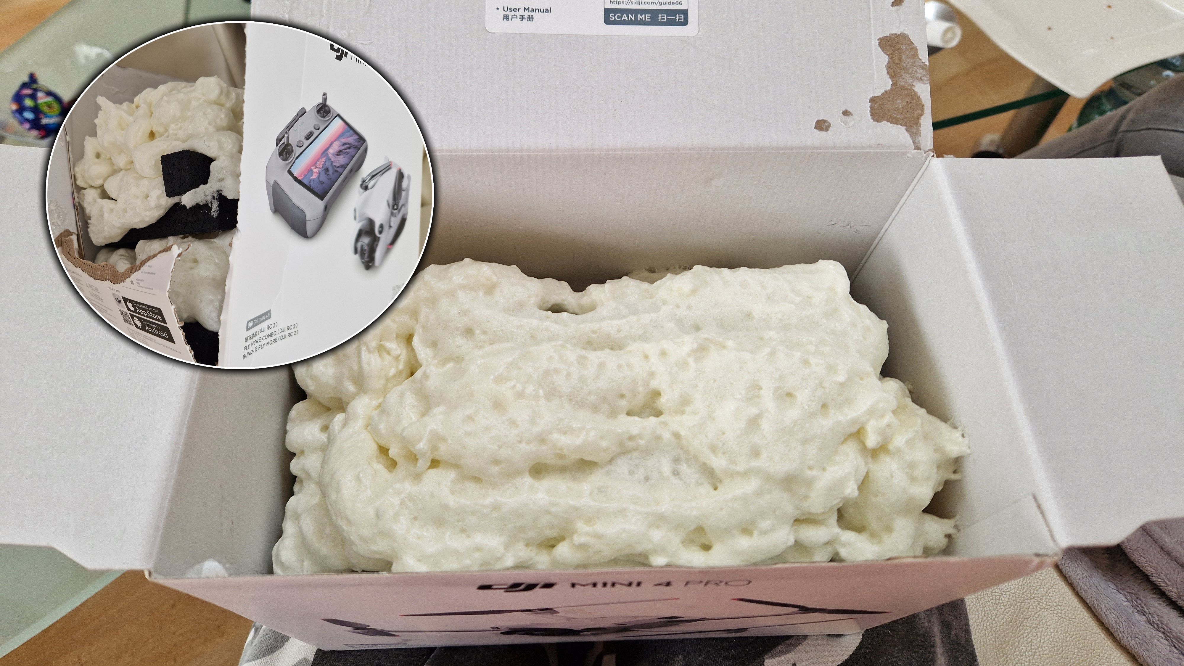 Wiener kauft 1.000-Euro-Drohne, bekommt nur Schaum 