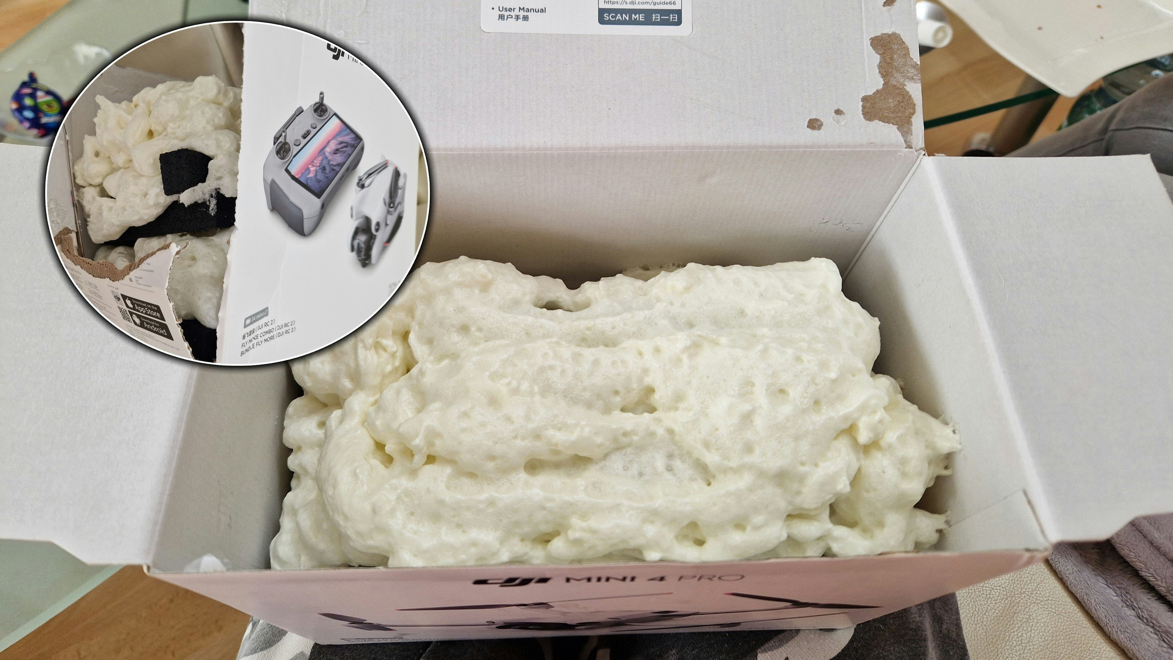 Wiener kauft 1.000-Euro-Drohne, bekommt nur Schaum 