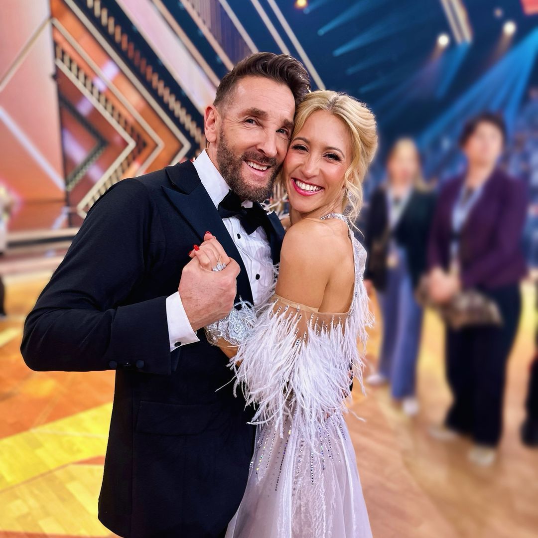 Mark Keller und Tanzpartnerin Kathrin Menzinger.