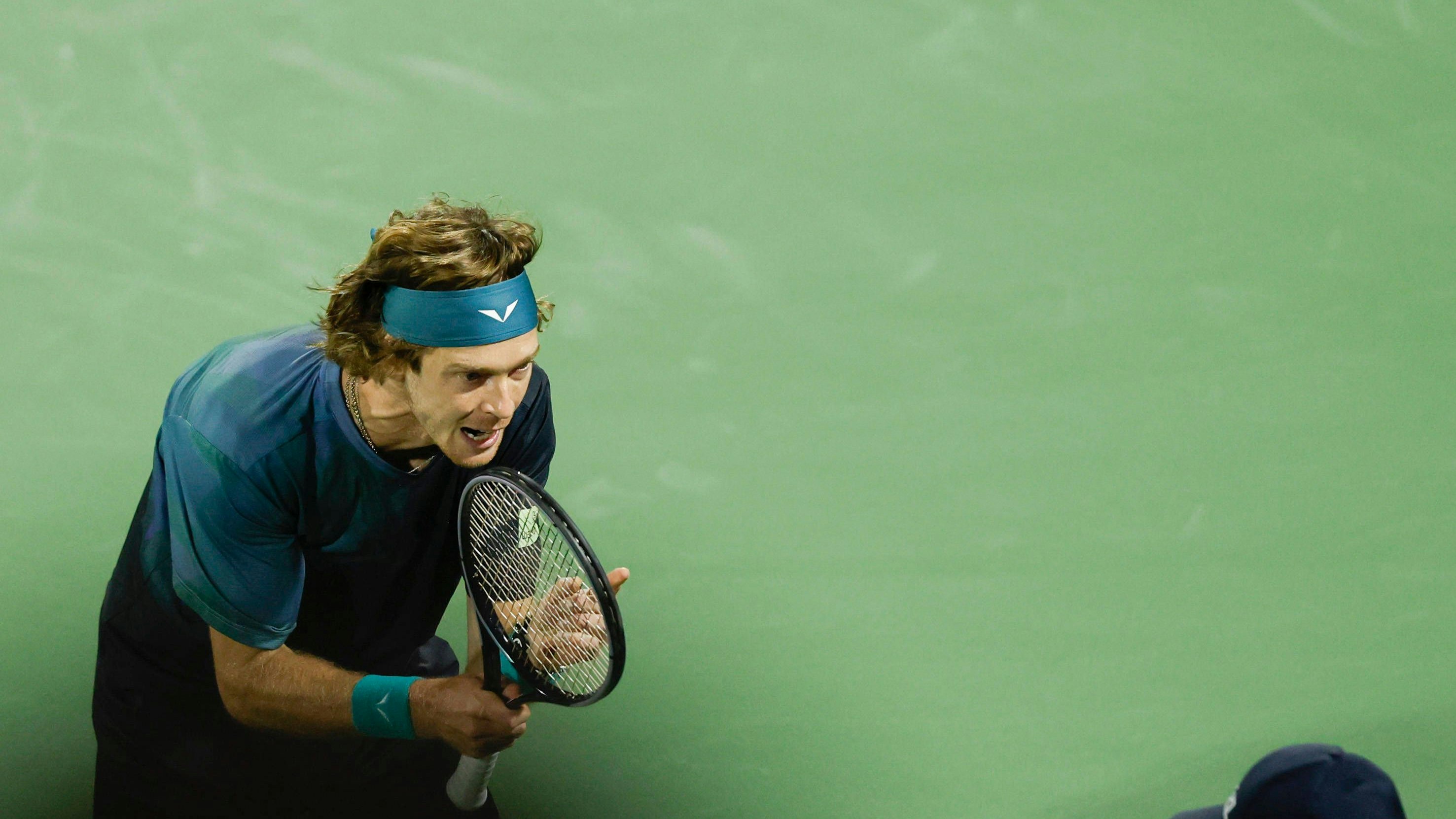 Tennis-Ass Andrej Rublew wurde disqualifiziert. 