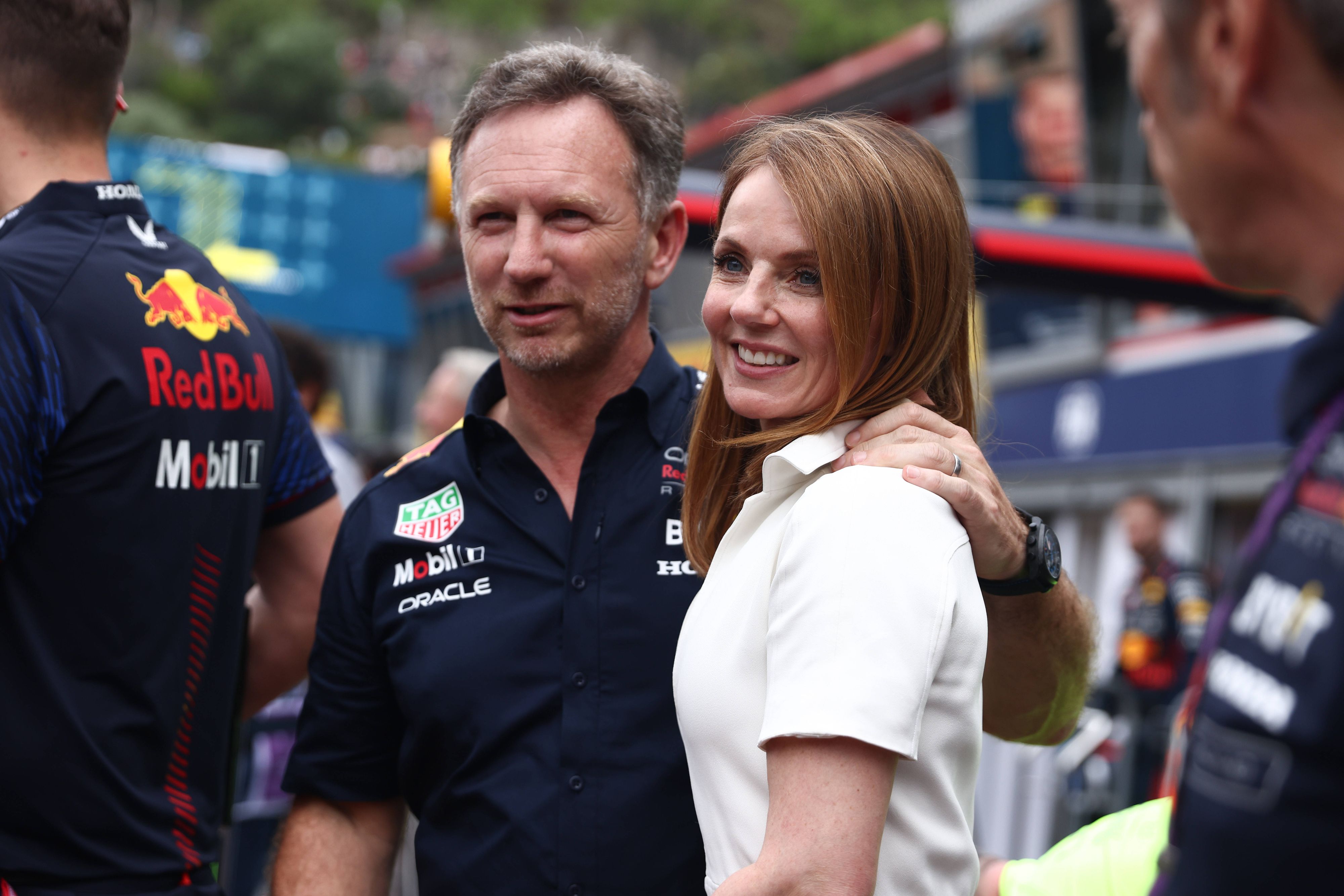 Geri Halliwell, Ex-Spice-Girl, ist nach Bahrain gereist.
