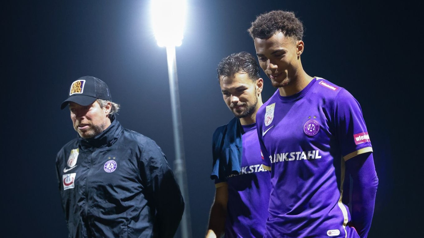 Austria-Kicker Manuel Polster wurde in die zweite Mannschaft verbannt. 