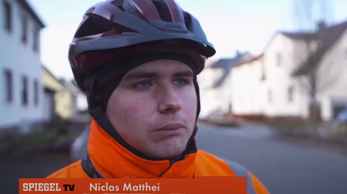 Der 18-jährige Niclas Matthei hat ein ungewöhnliches Hobby.