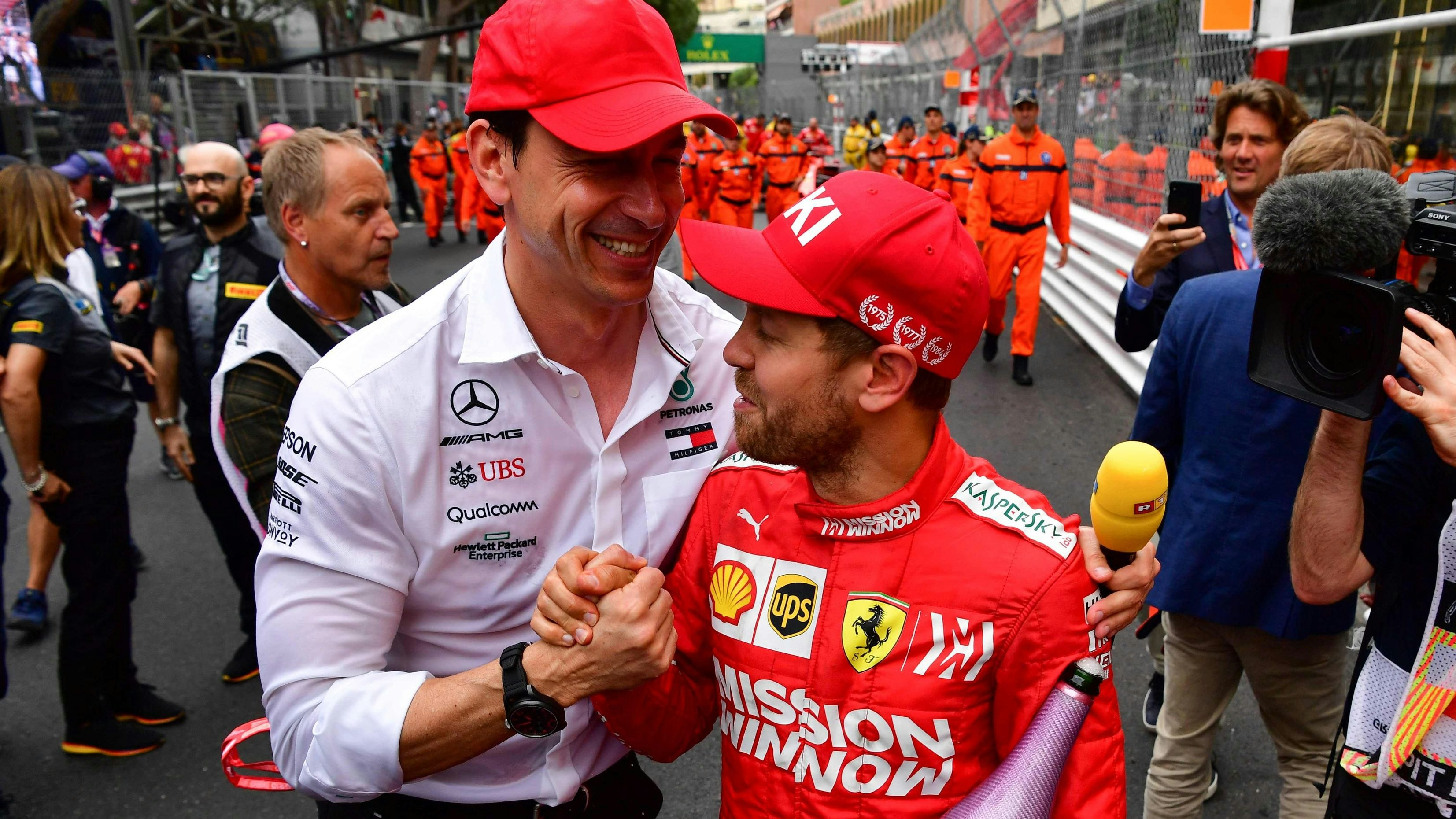 Finden Wolff und Vettel zusammen?