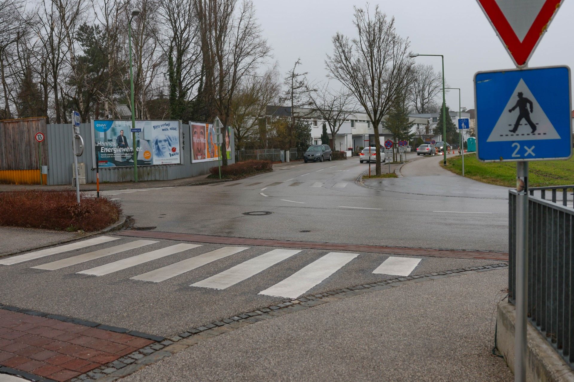 An dieser Kreuzung ereignete sich der folgenschwere Unfall. 