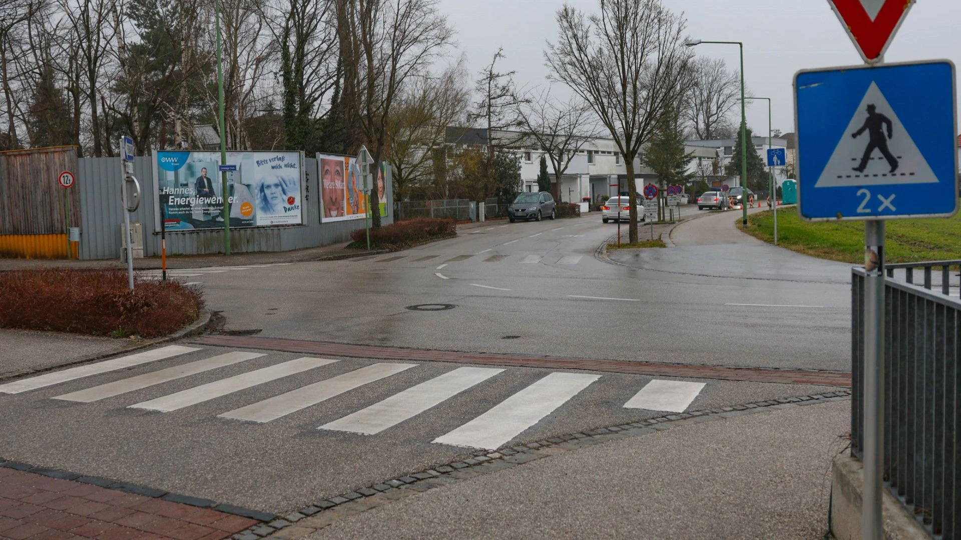 An dieser Kreuzung ereignete sich der folgenschwere Unfall. 
