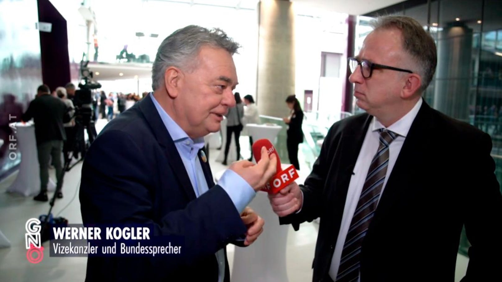 Vizekanzler Werner Kogler "wusste nicht, dass ich Sportminister bin".