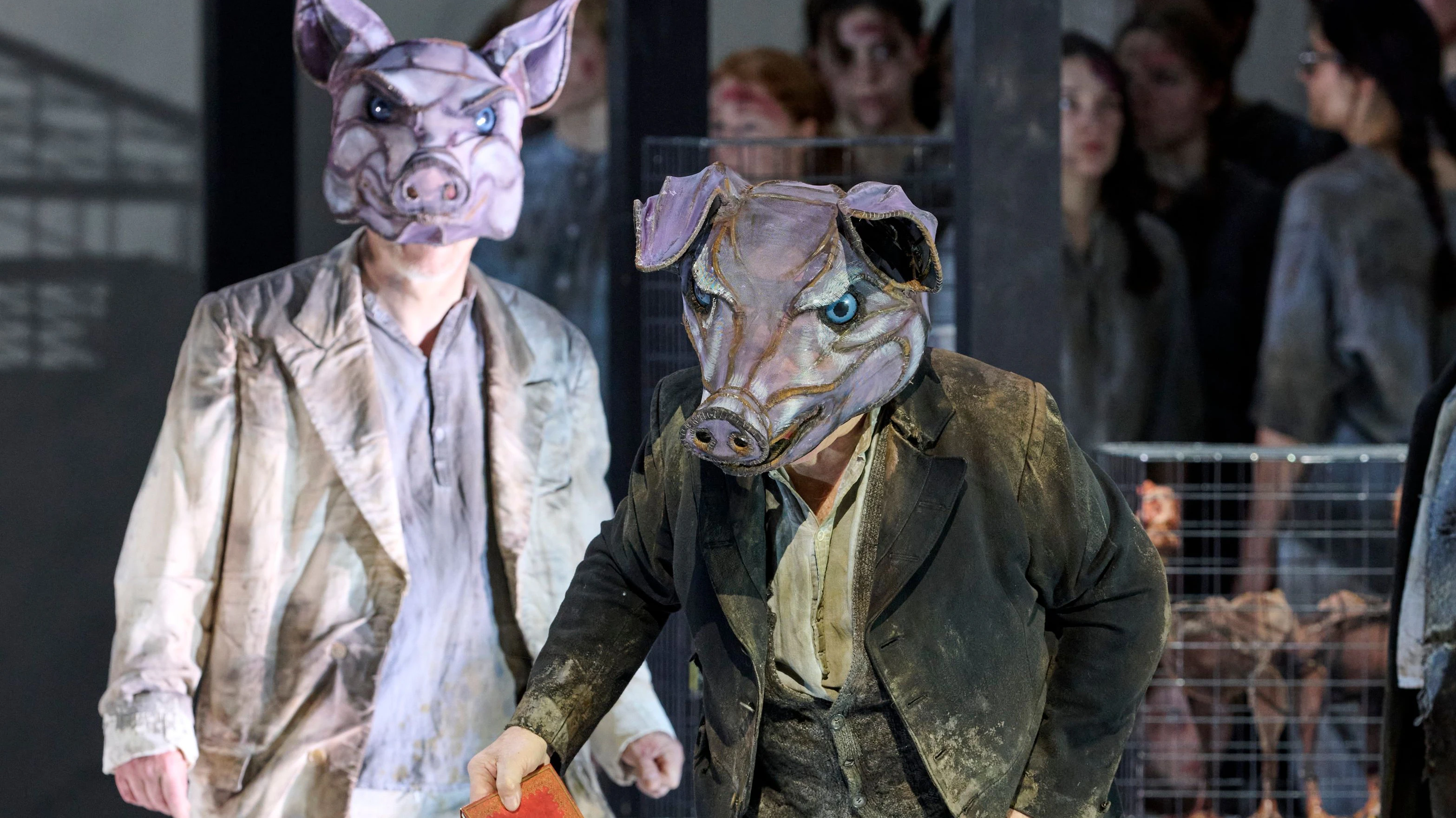 "Animal Farm" von Alexander Raskatov nach der Fabel von George Orwell erlebte am 28. Februar in der Wiener Staatsoper die Uraufführung
