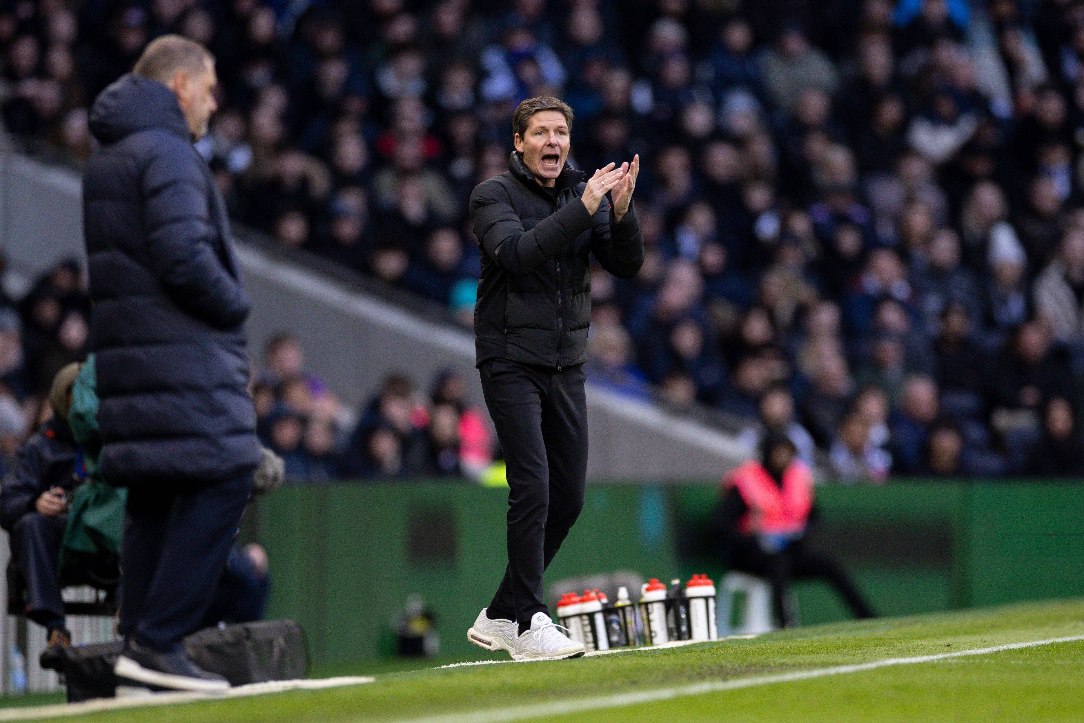 Crystal-Palace-Trainer Oliver Glasner. 