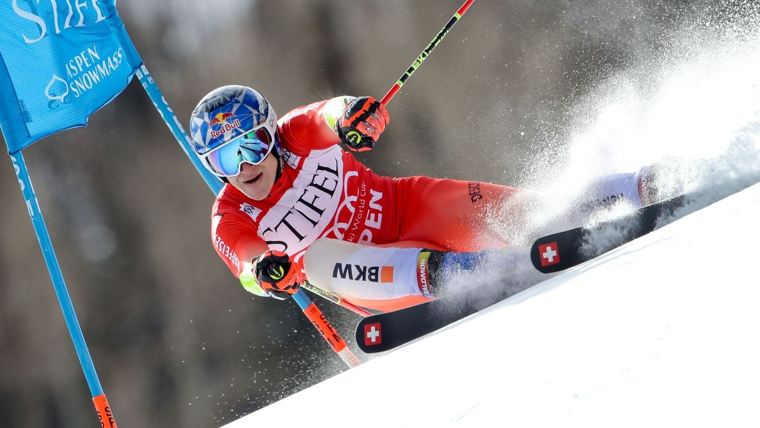 Der Schweizer Ski-Star Marco Odermatt. 