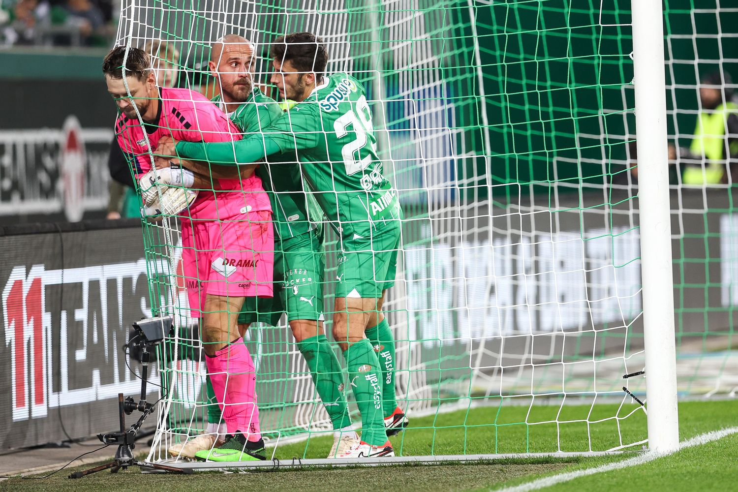 Klagenfurt und Rapid streiten am kommenden Sonntag um die Meisterrunde.