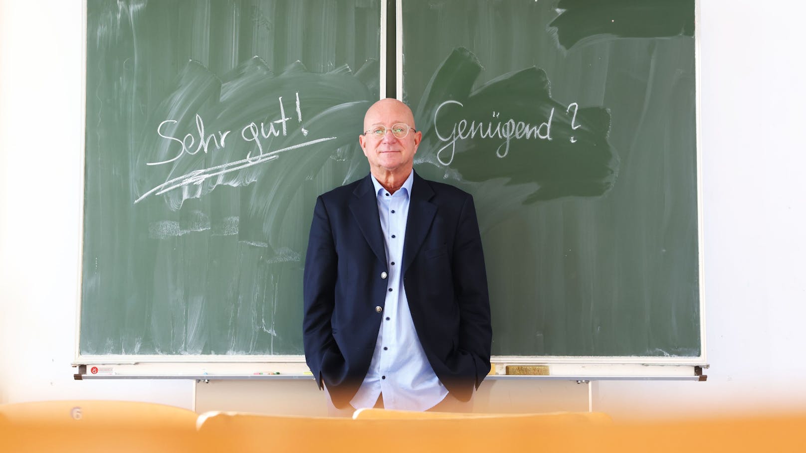 <em>"Heute"</em>-Kolumnist Niki Glattauer war Lehrer und Schuldirektor in Wien.