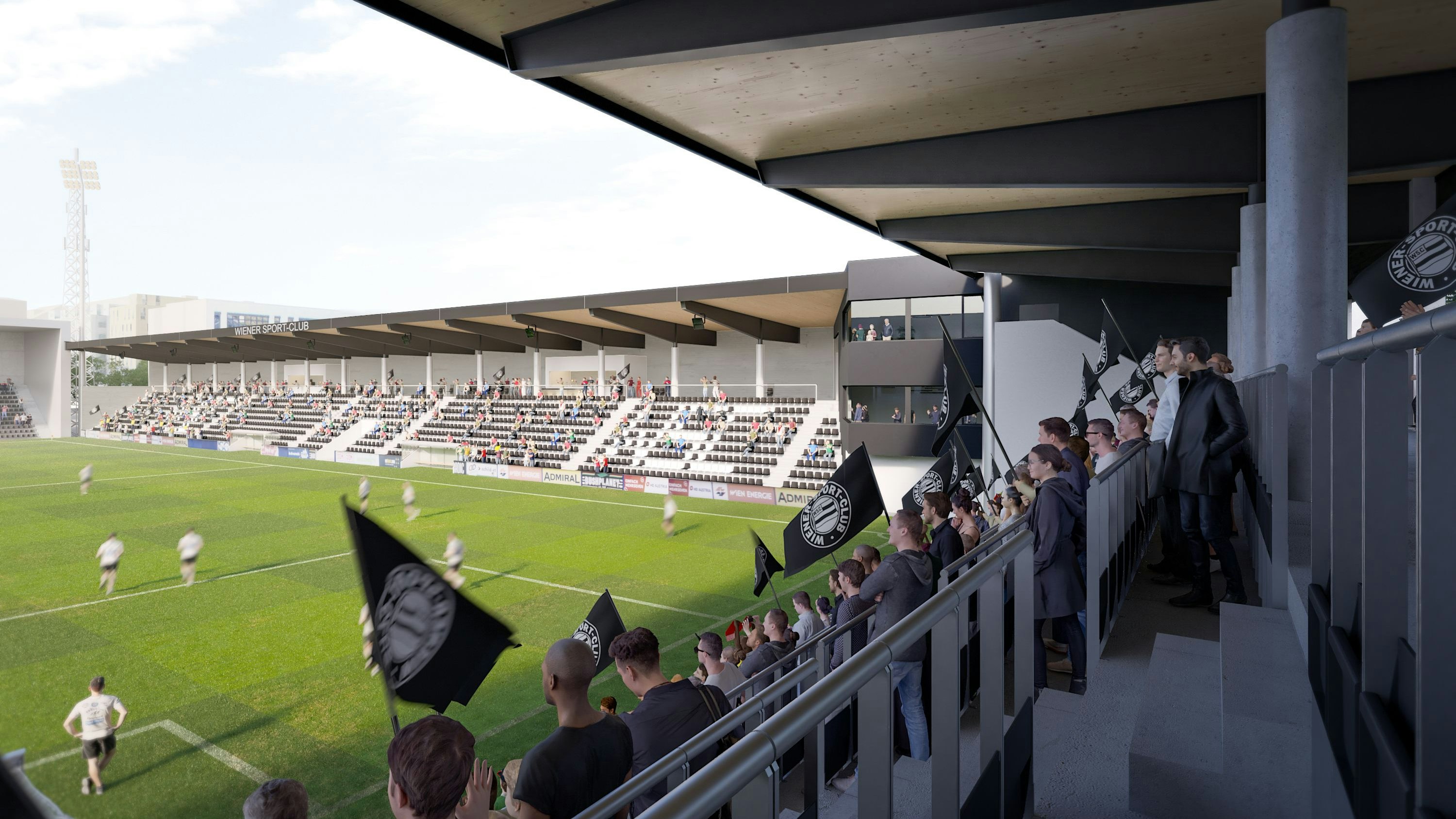 Heute.at - Neuer Sportclub-Platz: Glaub’s erst beim 1. Heimspiel