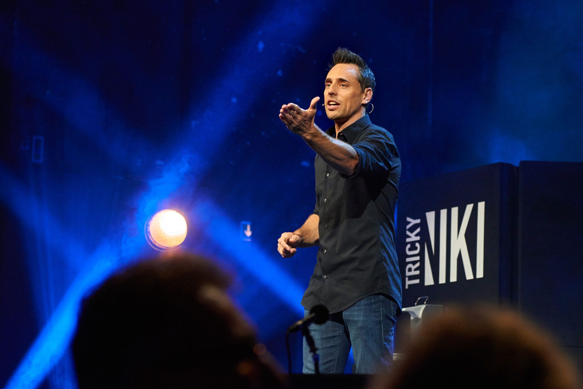 Tricky Niky auf der Bühne