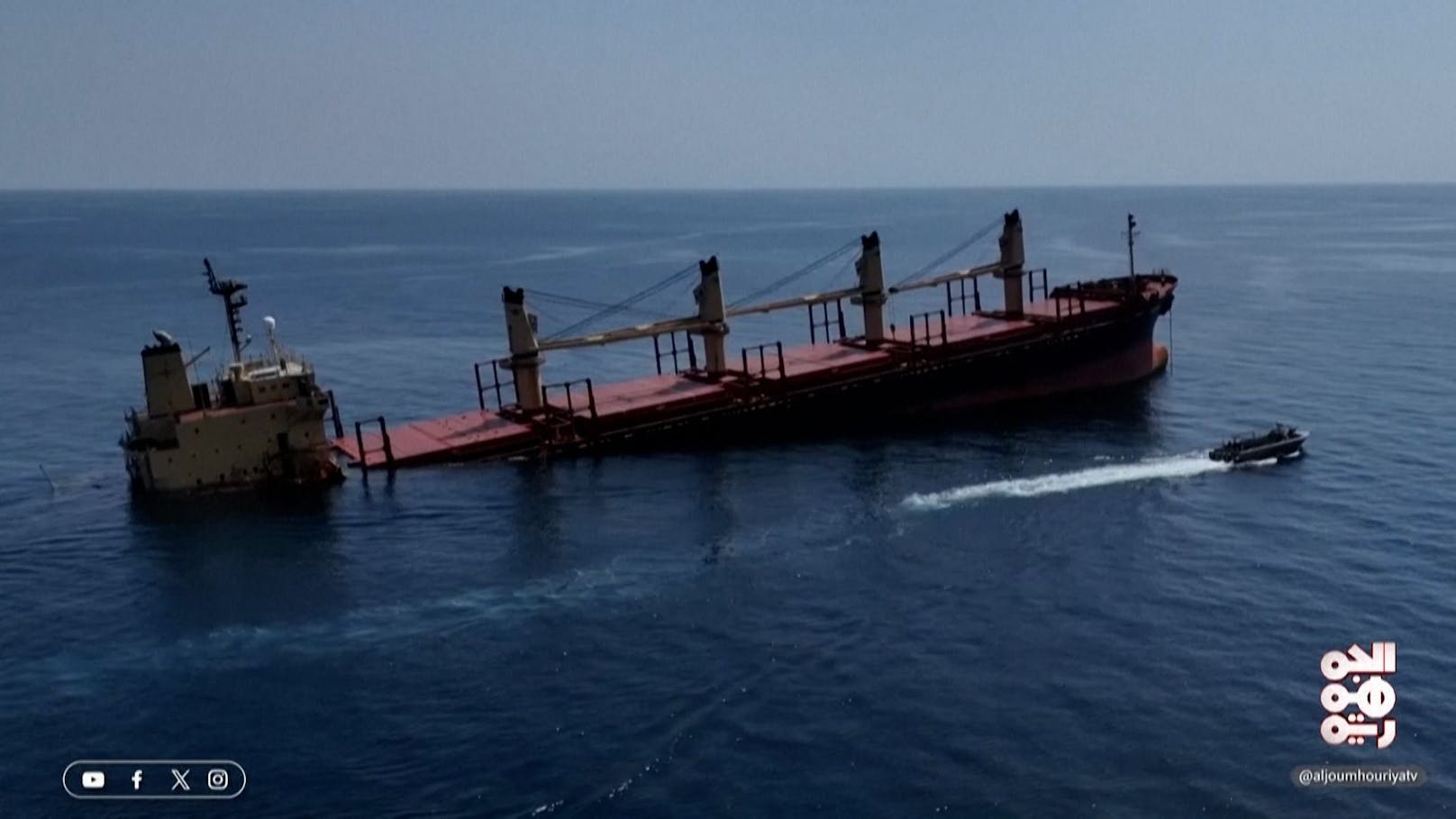 Huthis versenken Frachter, jetzt droht Umwelt-Gau