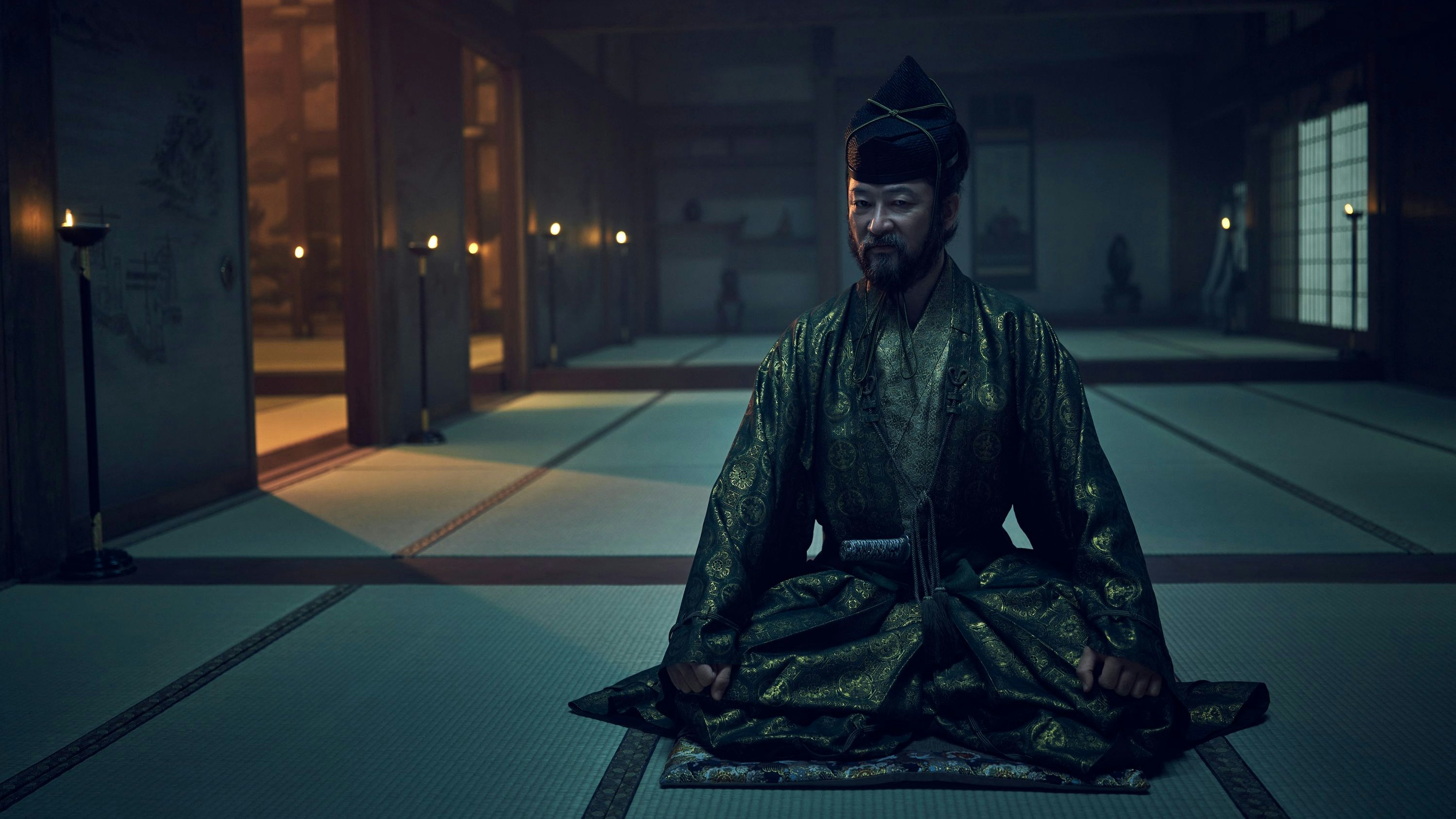 Tadanobu Asano ist Kashigi Yabushige, Vasall von Fürst Toranaga