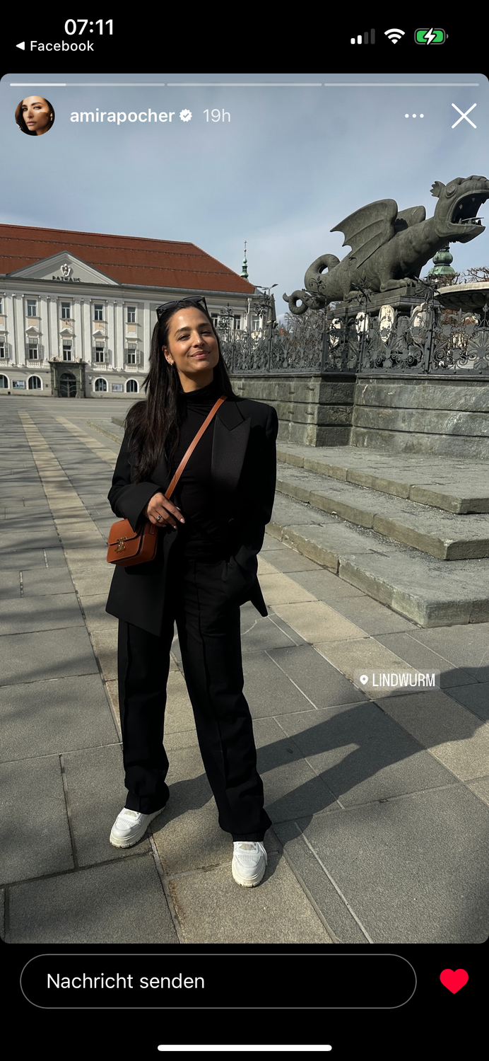 Amira Pocher hat den Lindwurm besucht