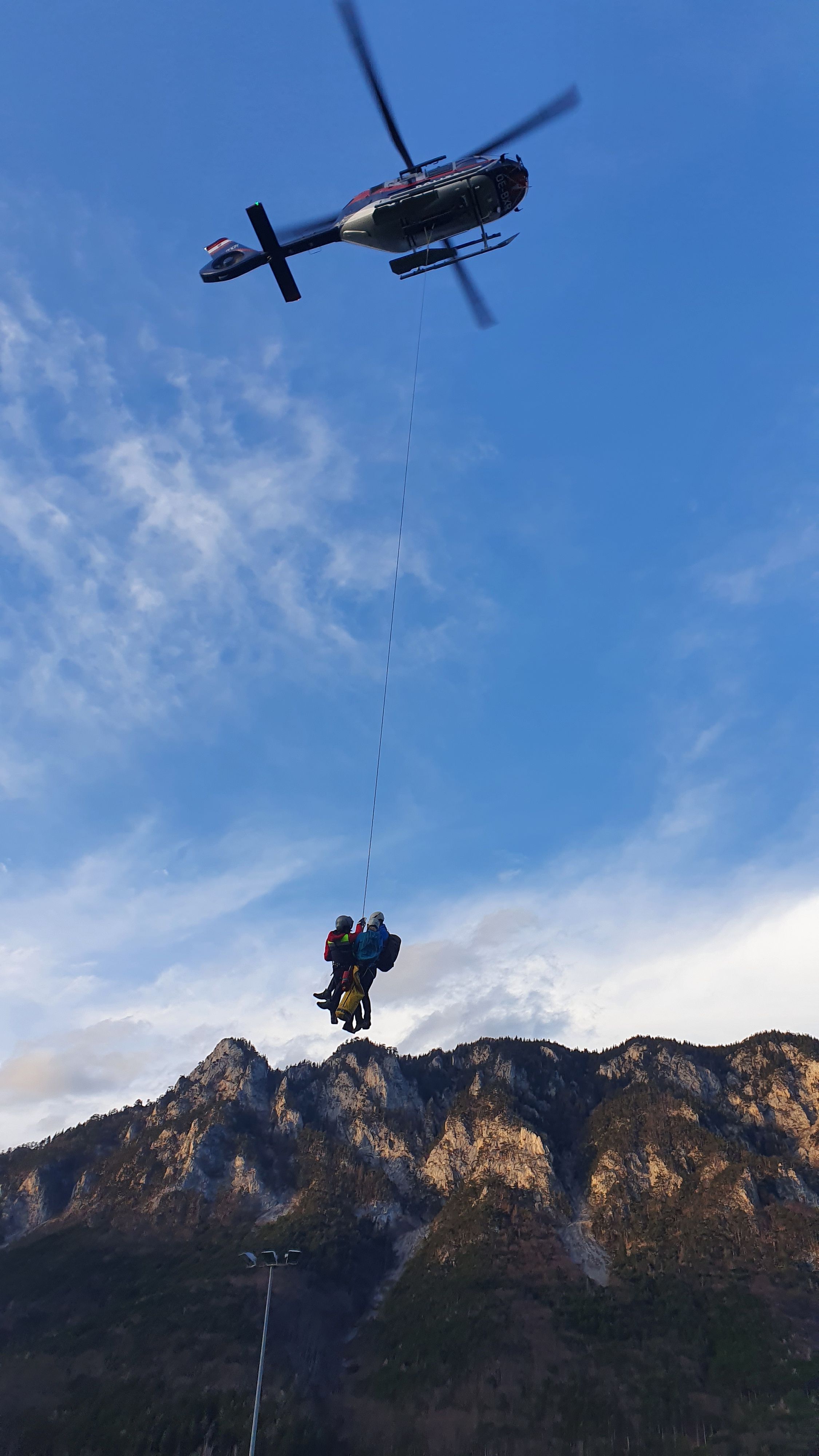Das Duo aus Wr. Neustadt konnte gerettet werden.