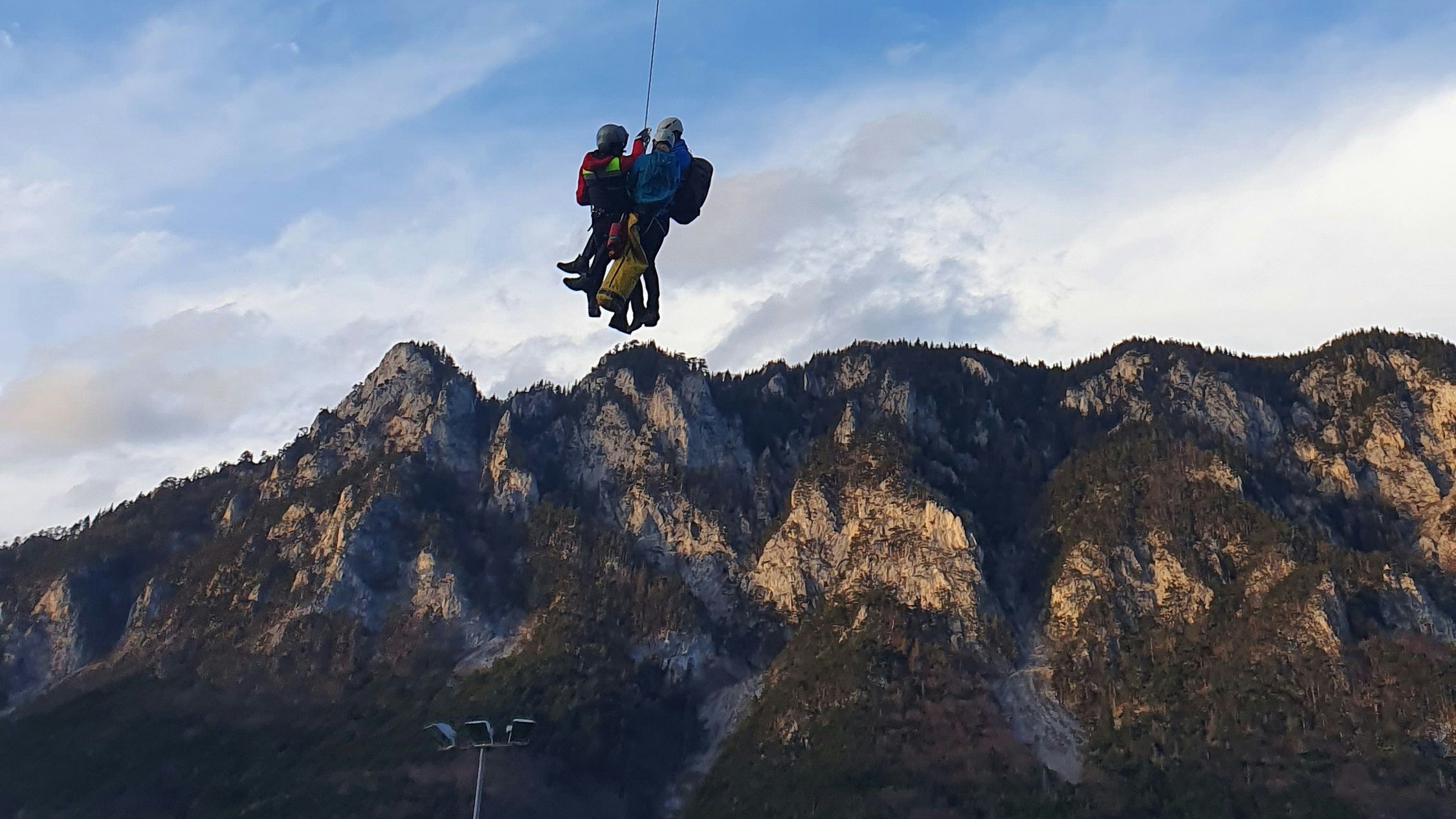 Das Duo aus Wr. Neustadt konnte gerettet werden.