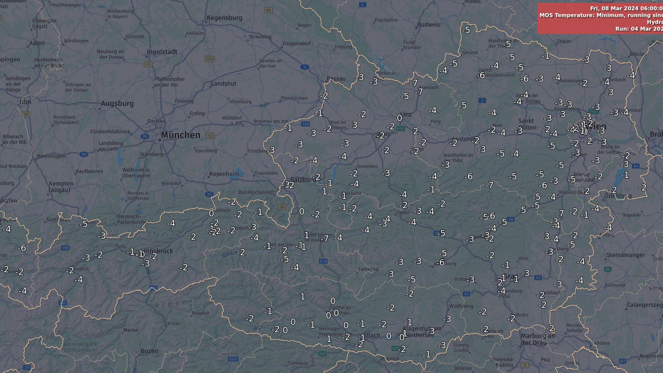 In der Nacht auf Freitag wird es in Österreich wieder frostig. 