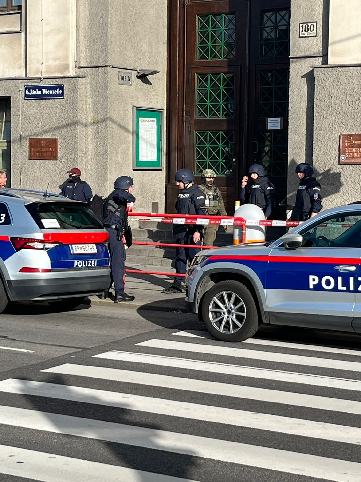 In letzter Zeit gab es mehrere größere Polizeieinsätze in Wiener Schulen.&nbsp;