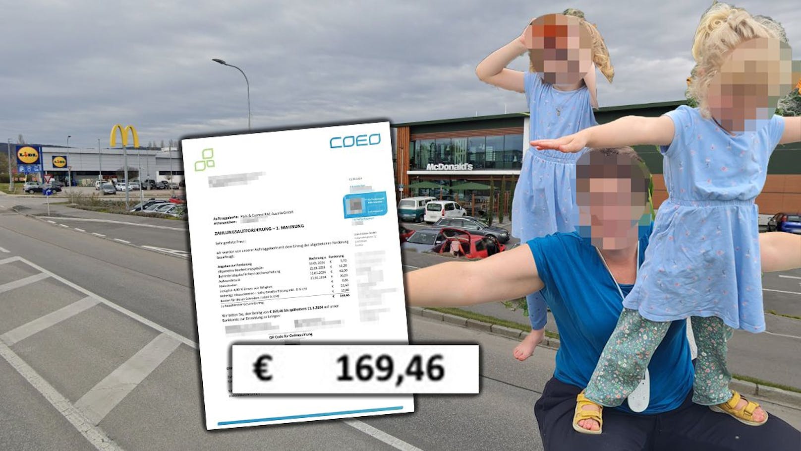 Kids zu lang auf Mäci-Spielplatz, Mama muss 170€ zahlen