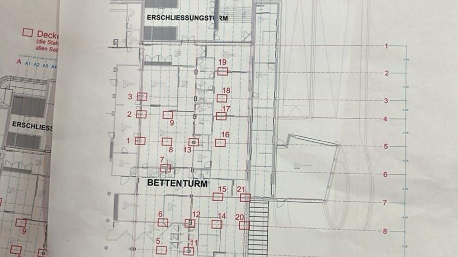 Pläne der Arbeiter für das Böhler-Krankenhaus