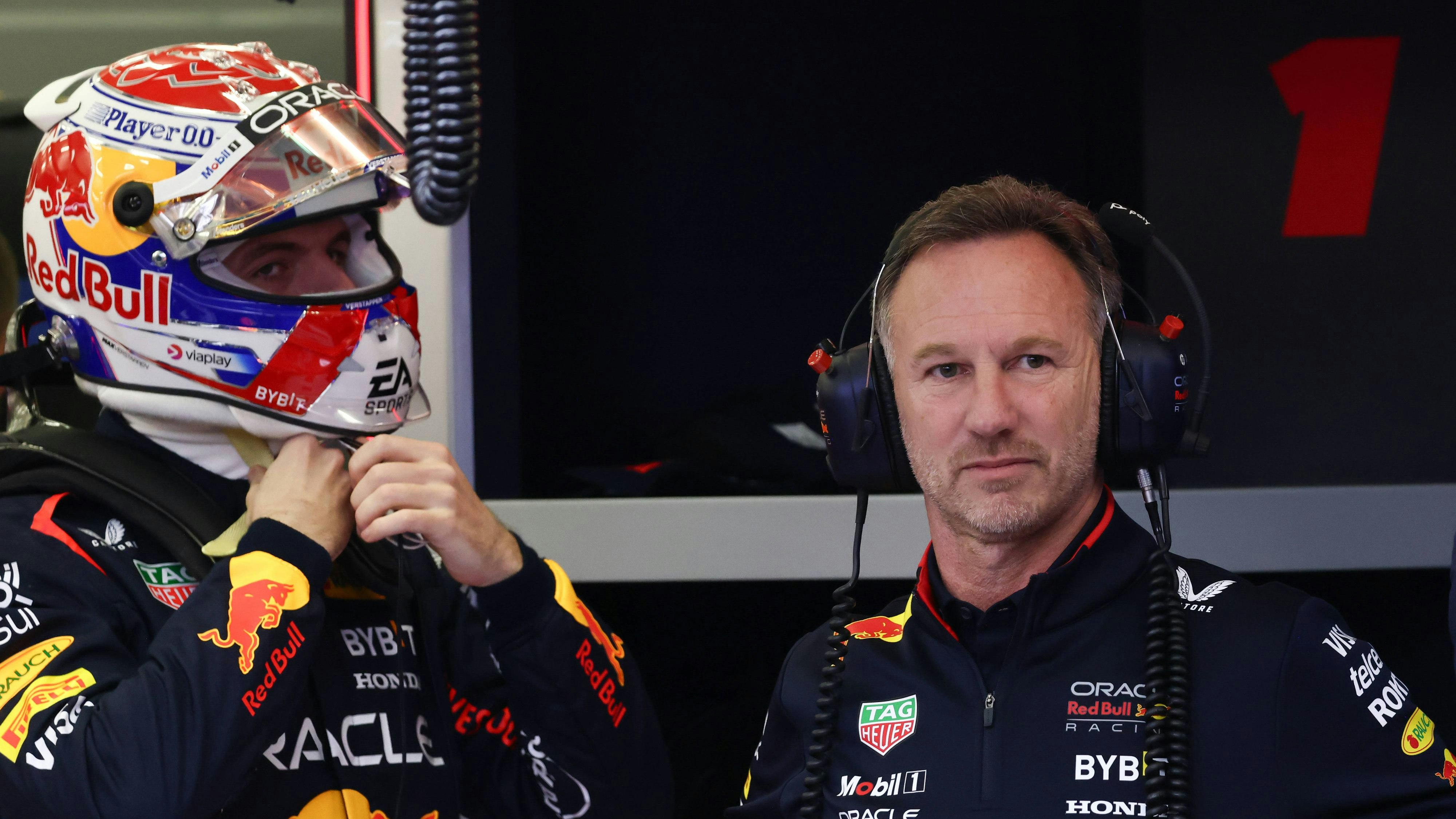 Red-Bull-Teamchef Christian Horner. 