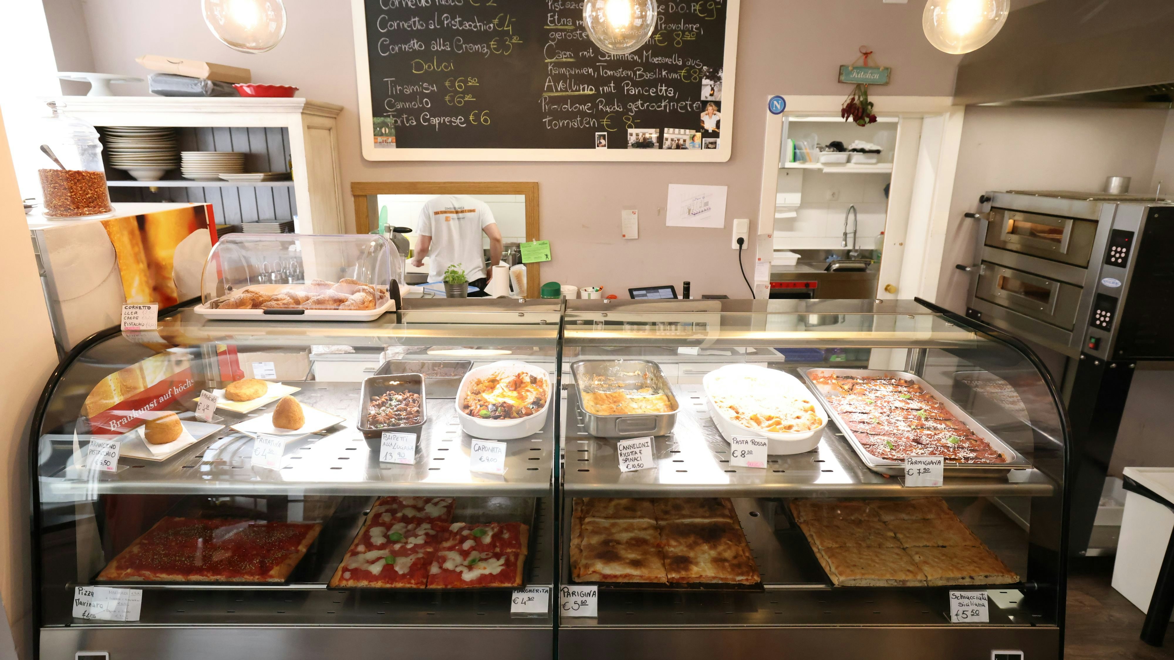 Alles frisch - auf dem Teller landen große Portionen