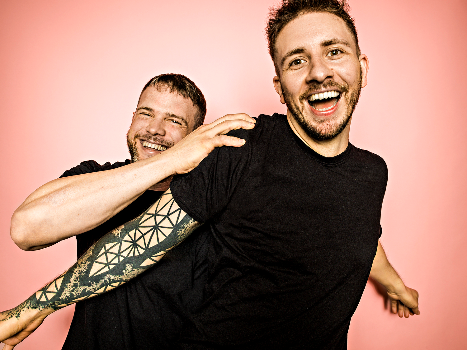 Gerald Wenschitz aka Van der Hint und Gregor Schmidinger (v.l.) betreiben den Podcast 