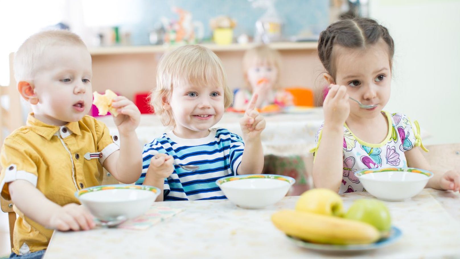 Menü in Kindergärten jetzt auch gluten- und laktosefrei