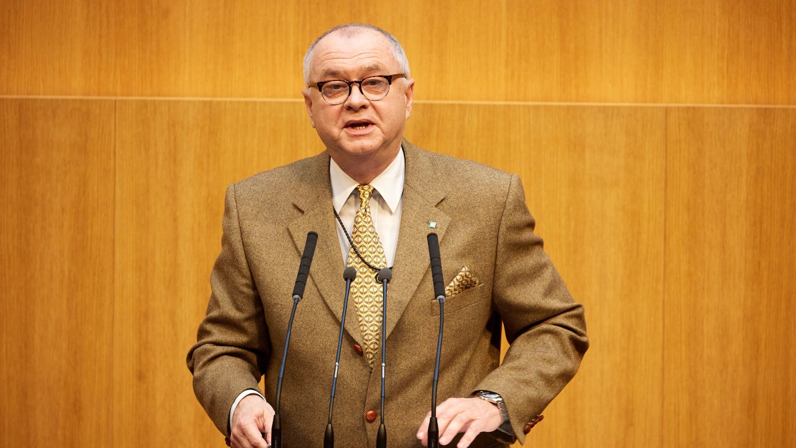 Hans Stefan Hintner (ÖVP) ist Nationalratsabgeordneter.