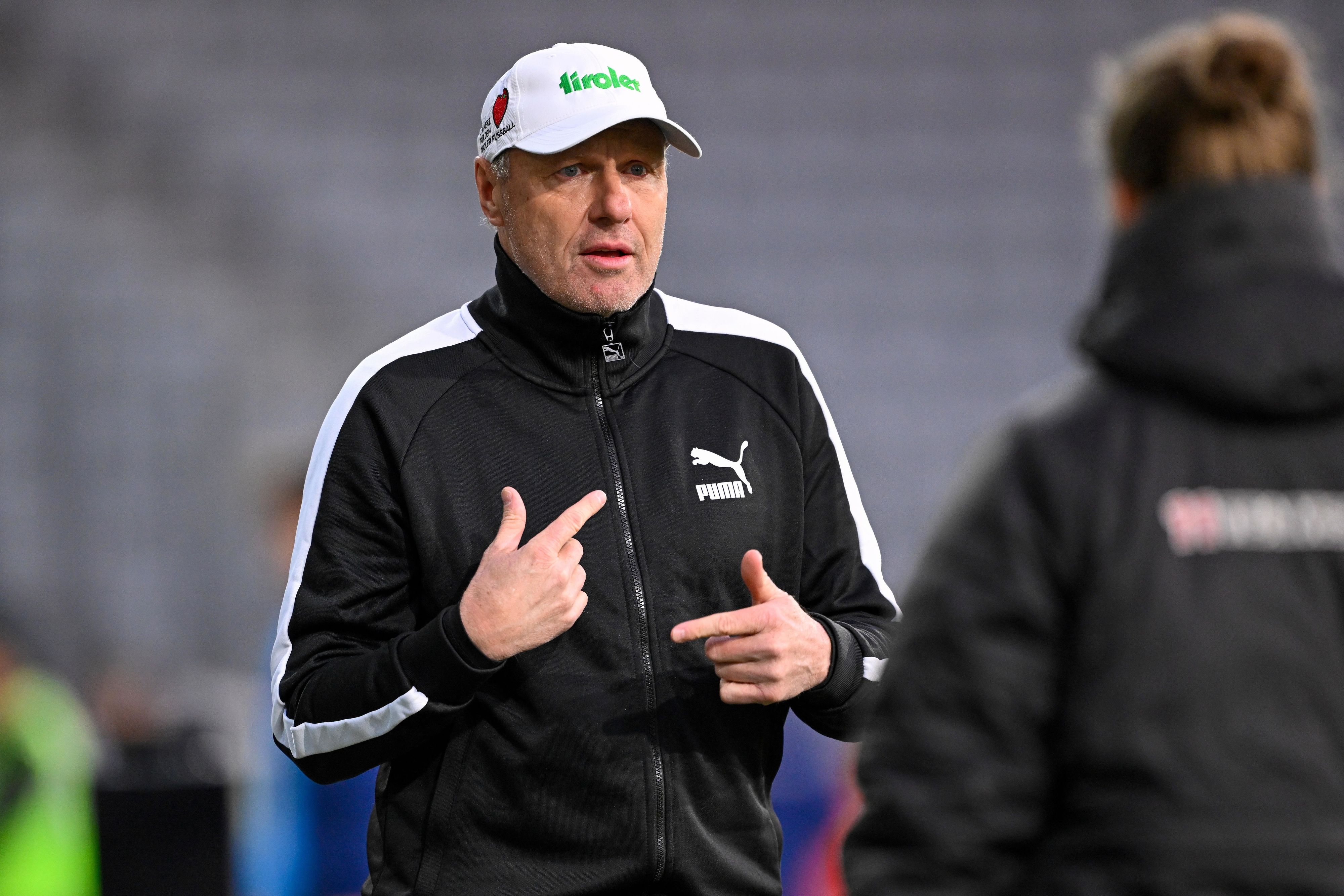 Thomas Silberberger tritt als Trainer der WSG Tirol zurück.