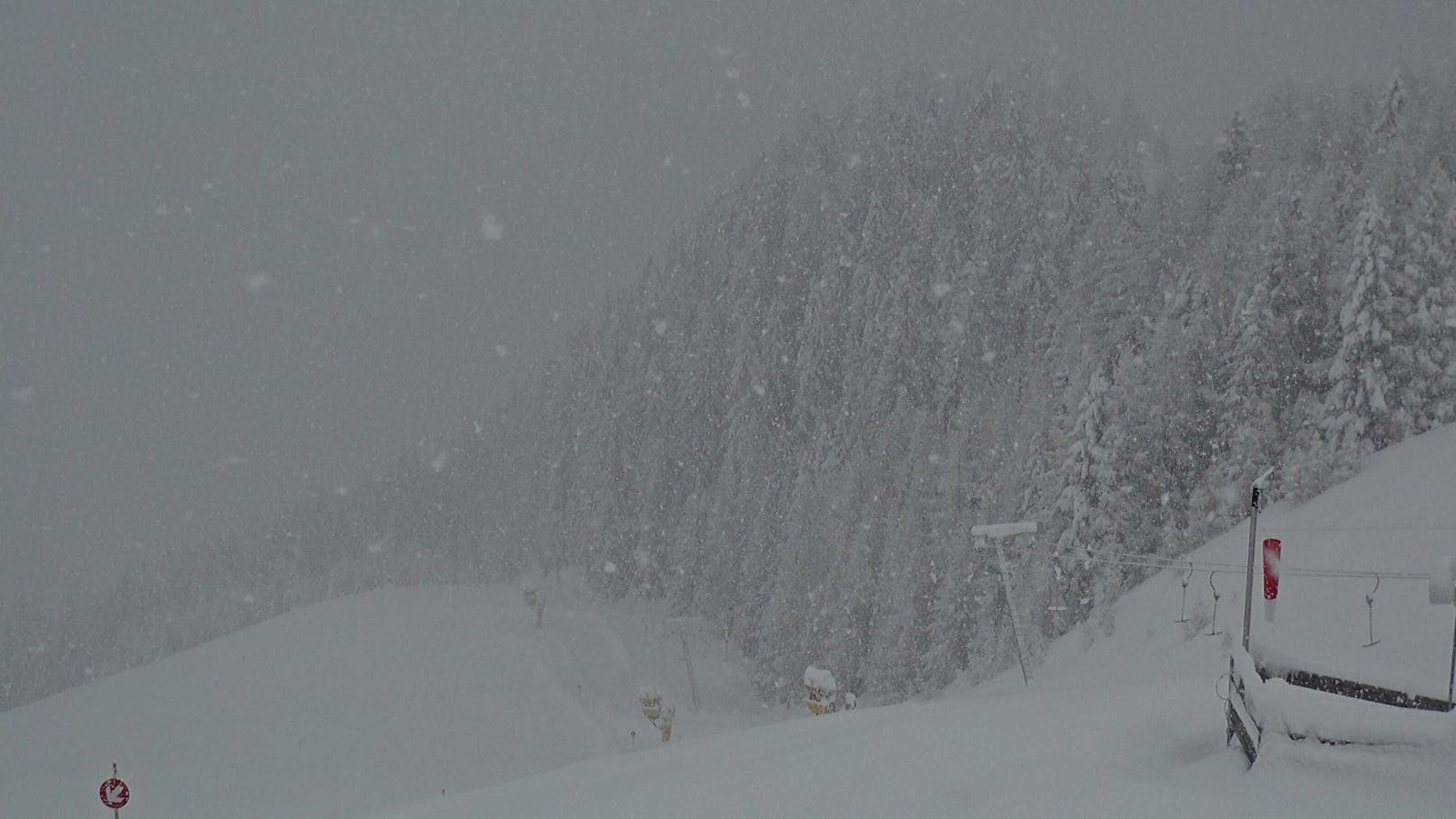 Fast 1 Meter Neuschnee – wo Österreich überall weiß ist