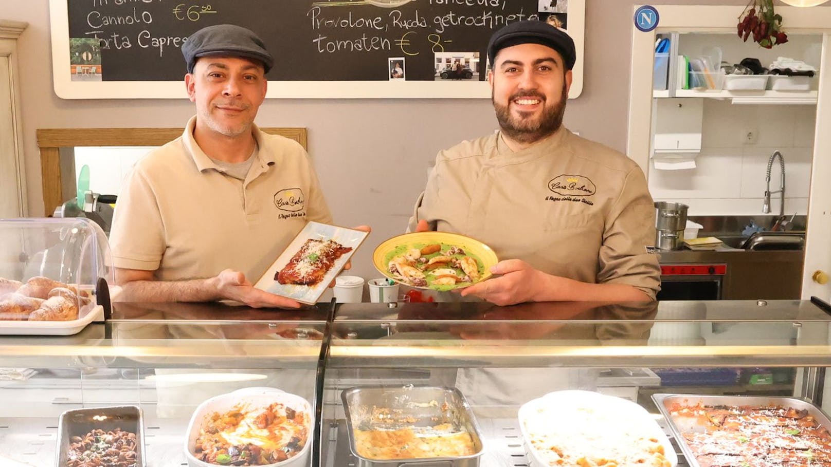 Casa Borbone – 2 Italiener schieben die Pizza vom Platz