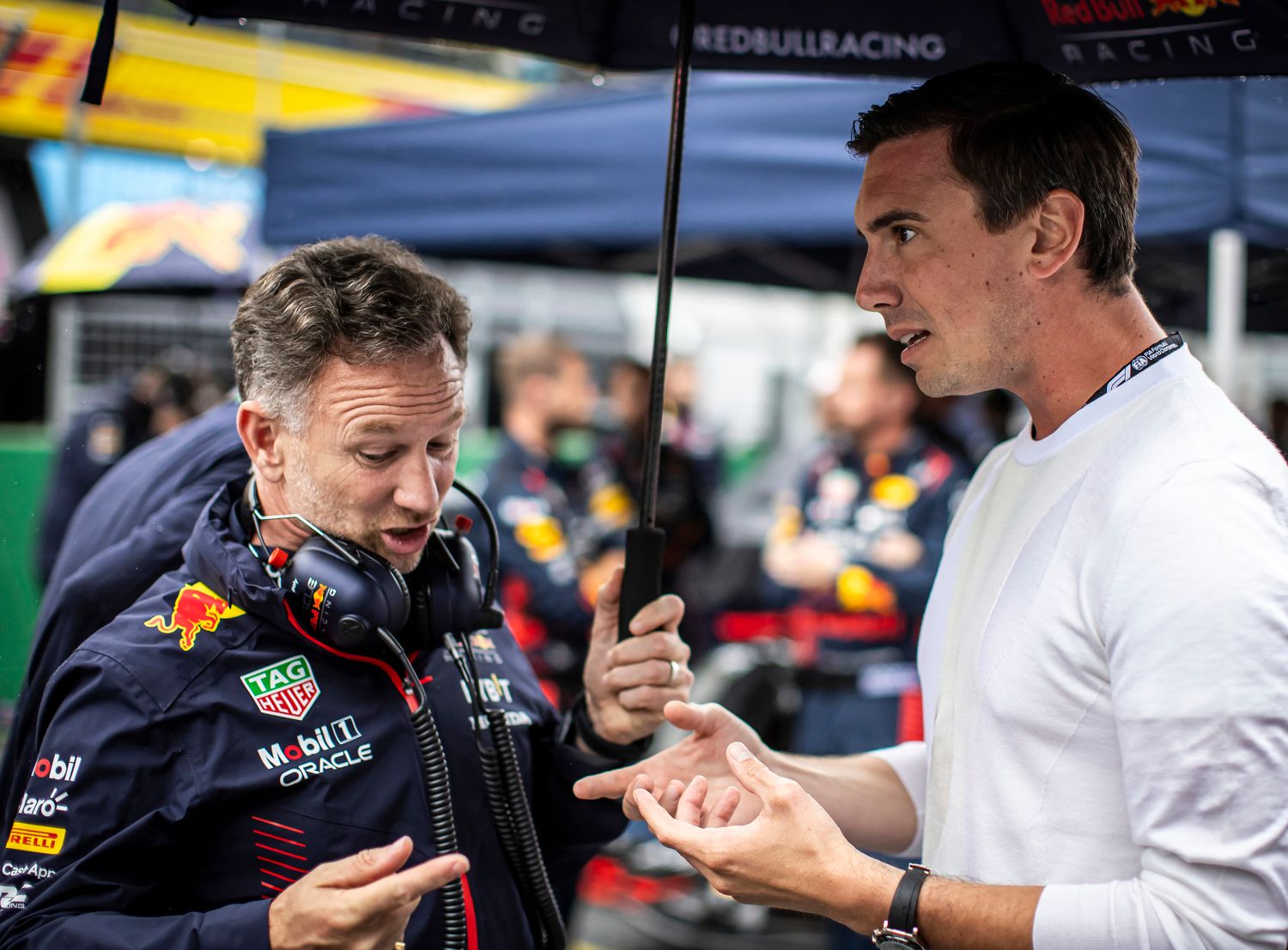 Christian Horner und Mark Mateschitz