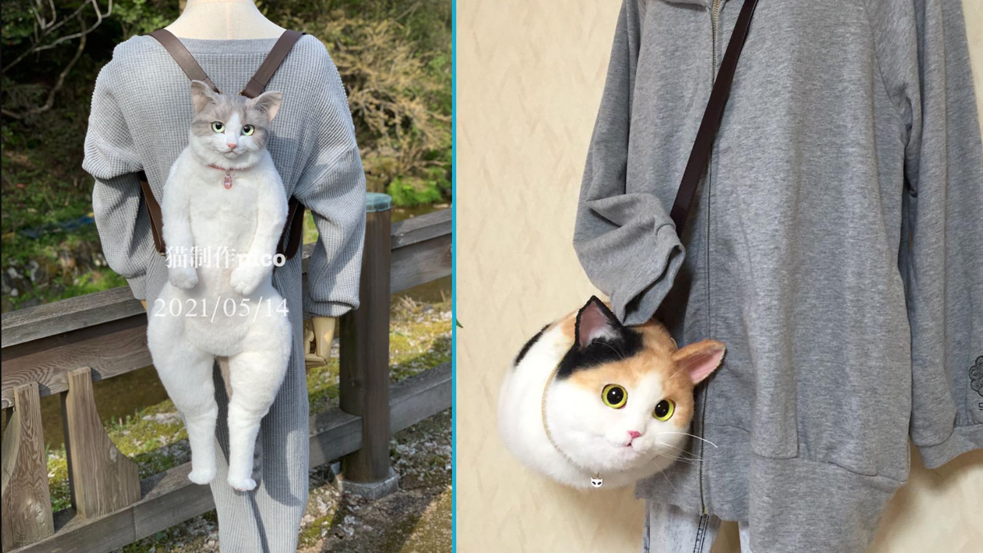 Beinahe lebensecht baumeln die 