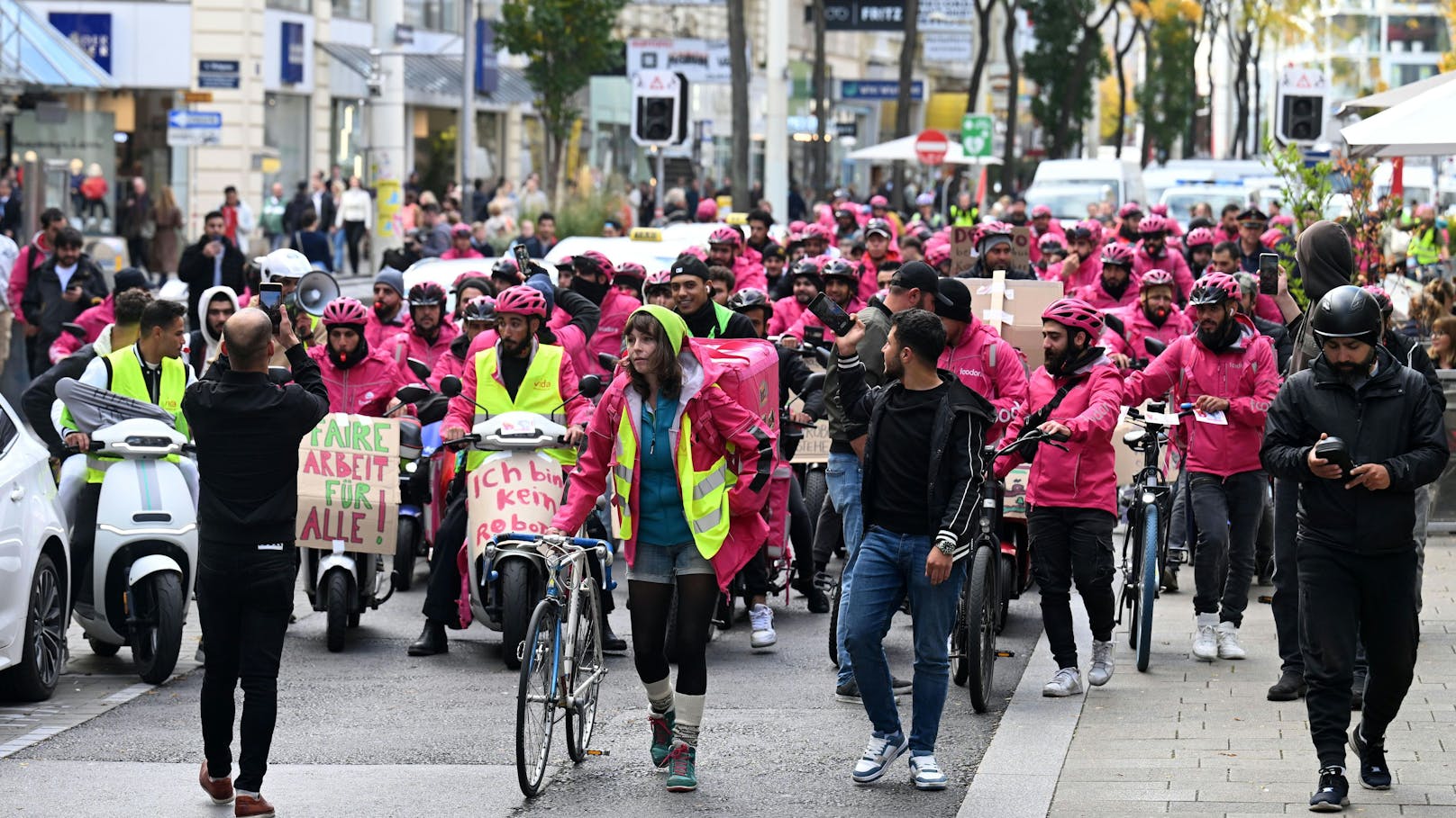 Zwischen Foodora und der Gewerkschaft gibt es weiter Streit um einen Kollektivvertrag.