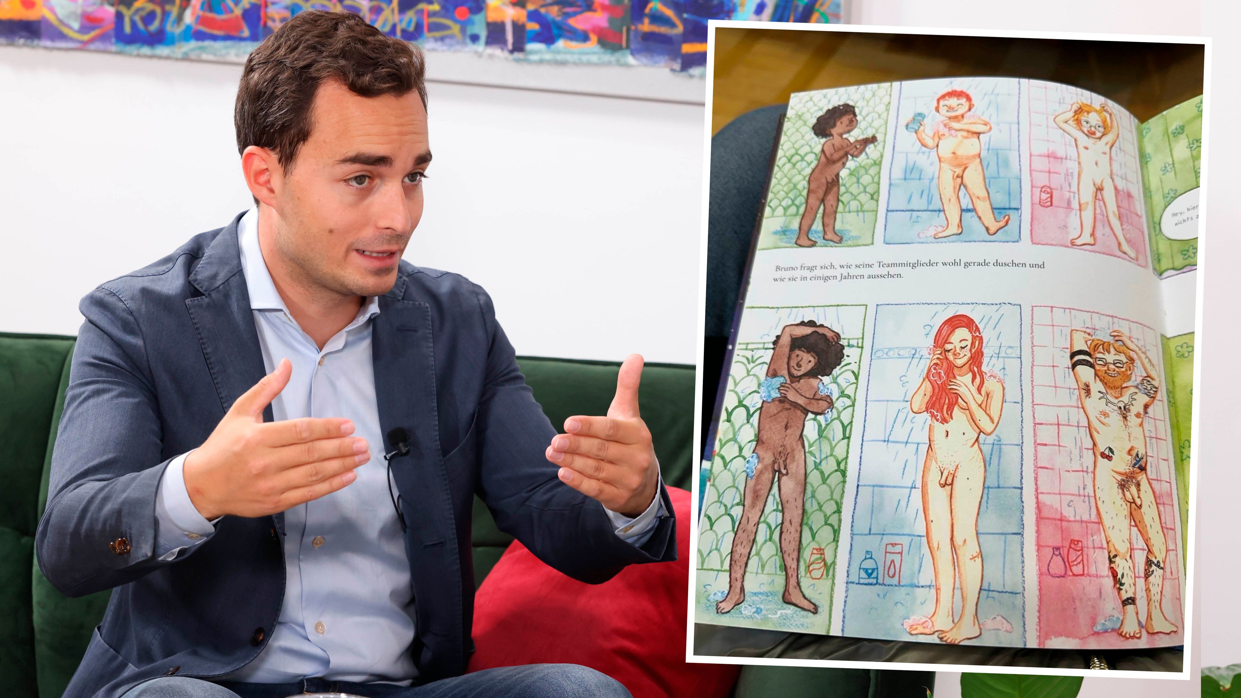 FPÖ-Politiker Maximilian Krauss ist über die Veröffentlichung des körper-positiven Kinderbuches erzürnt.