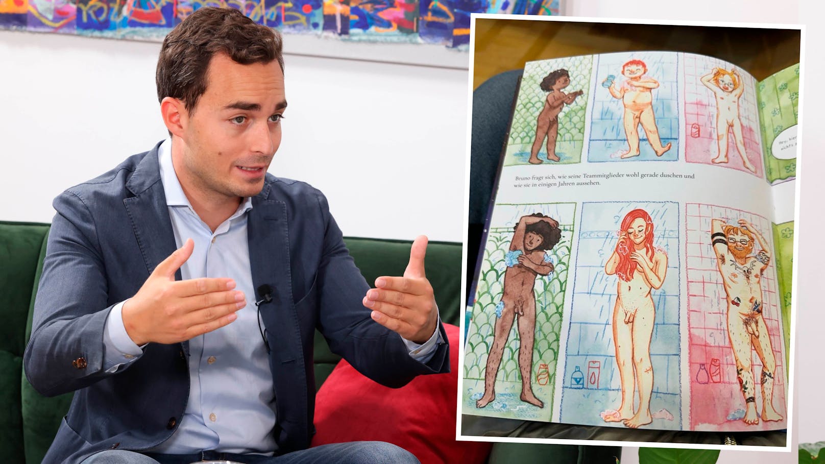 Penis-Bilder in gefördertem Kinderbuch erzürnen die FPÖ