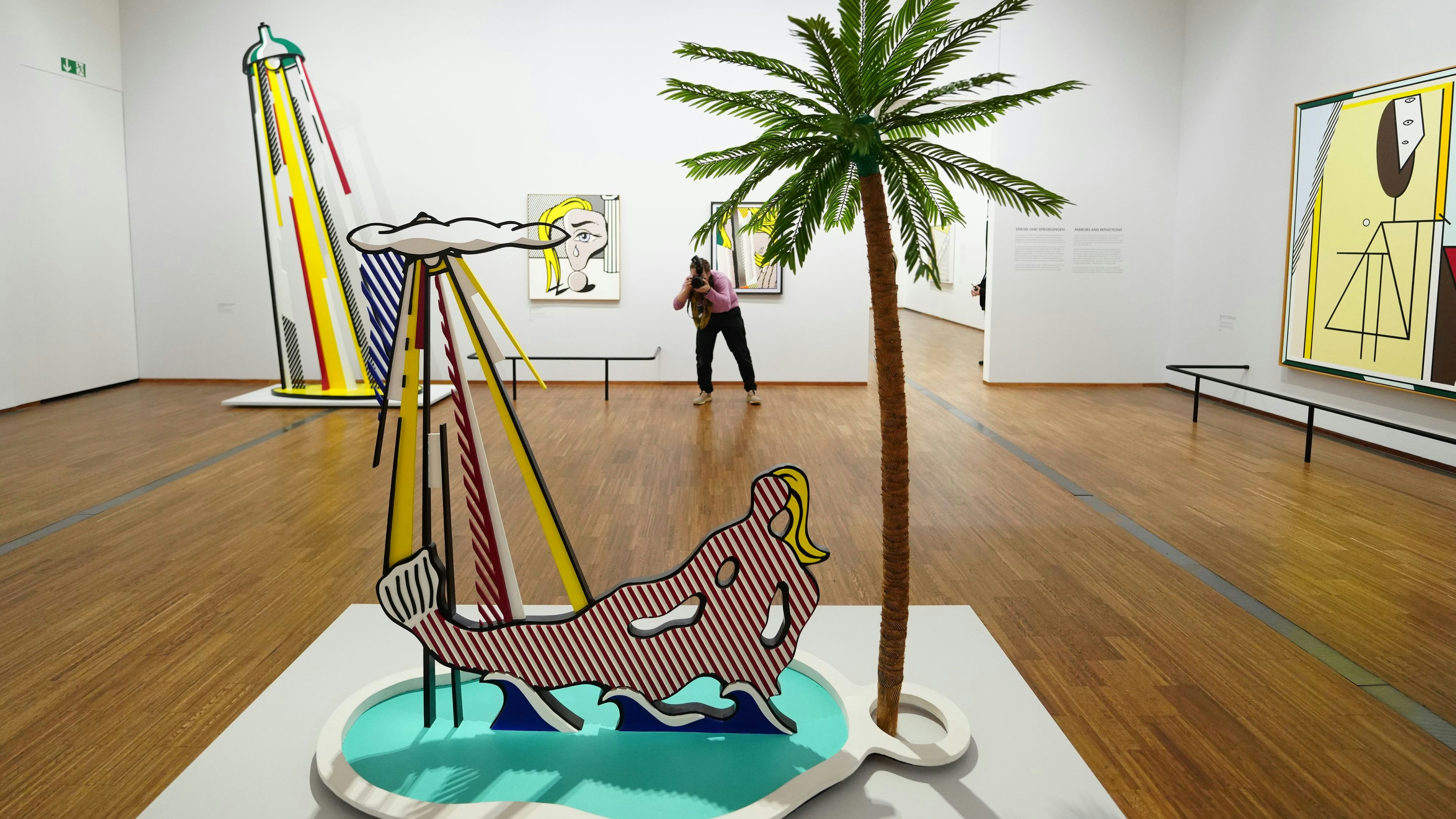 "Roy Lichtenstein - Zum 100. Geburtstag": In der Wiener Albertina werden Werke des Meisters der Pop-Art ausgestellt