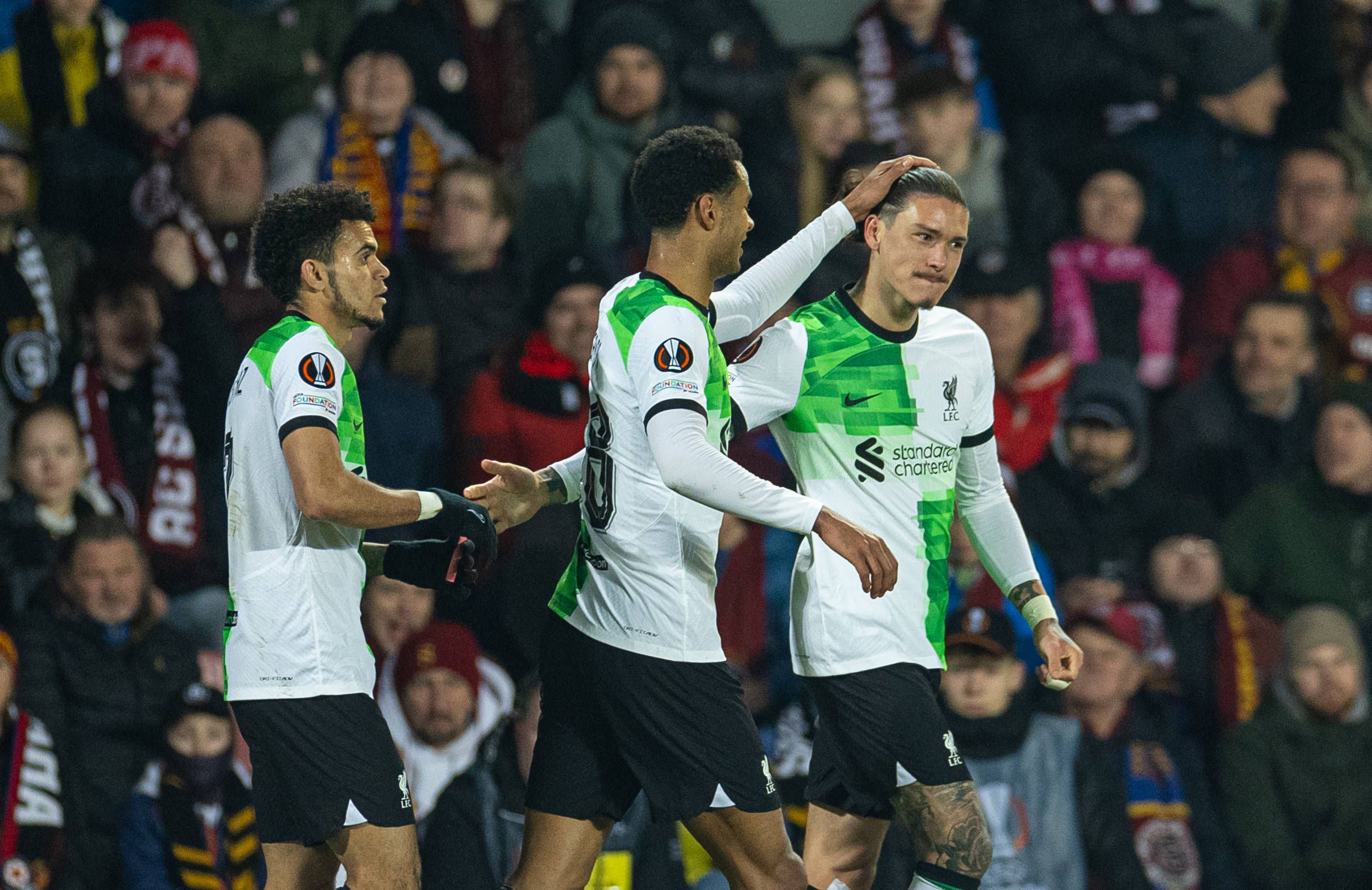 Liverpool jubelt in Prag. 